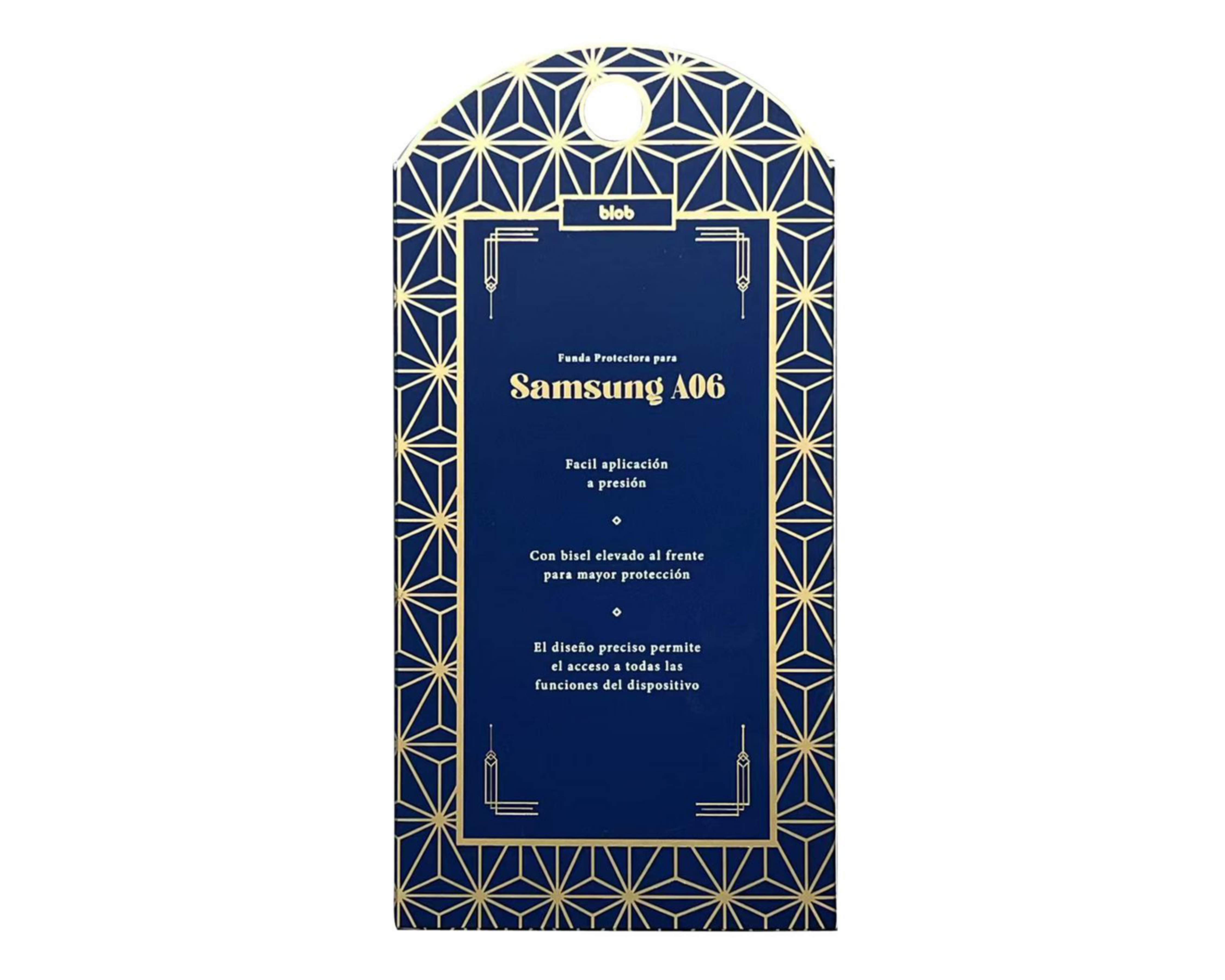 Foto 4 pulgar | Funda con Tarjetero Blob para Samsung A06