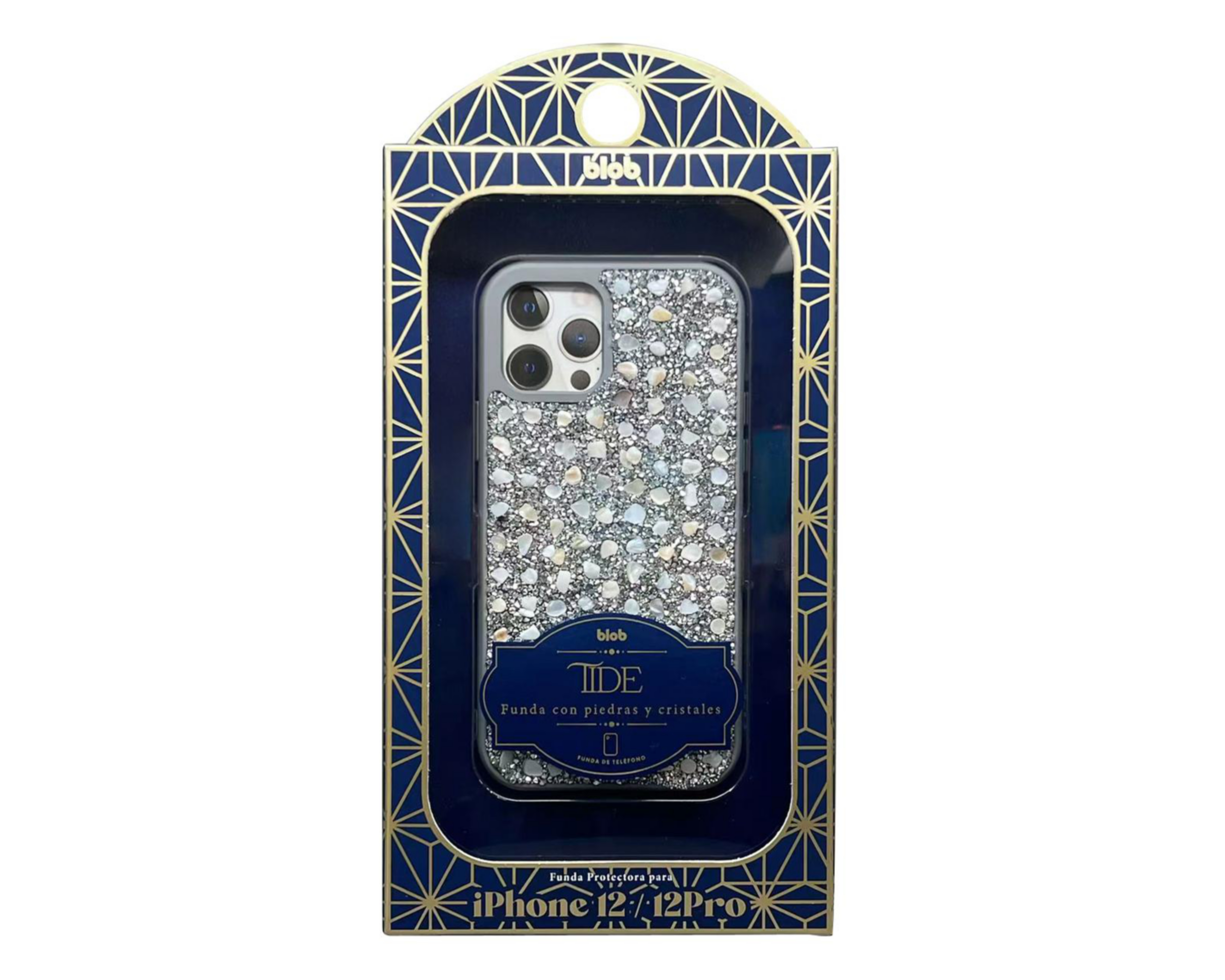 Foto 2 | Funda de Plástico Blob para iPhone 12, 12 Pro