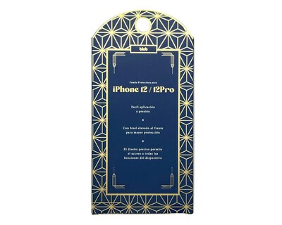 Foto 3 | Funda de Plástico Blob para iPhone 12, 12 Pro