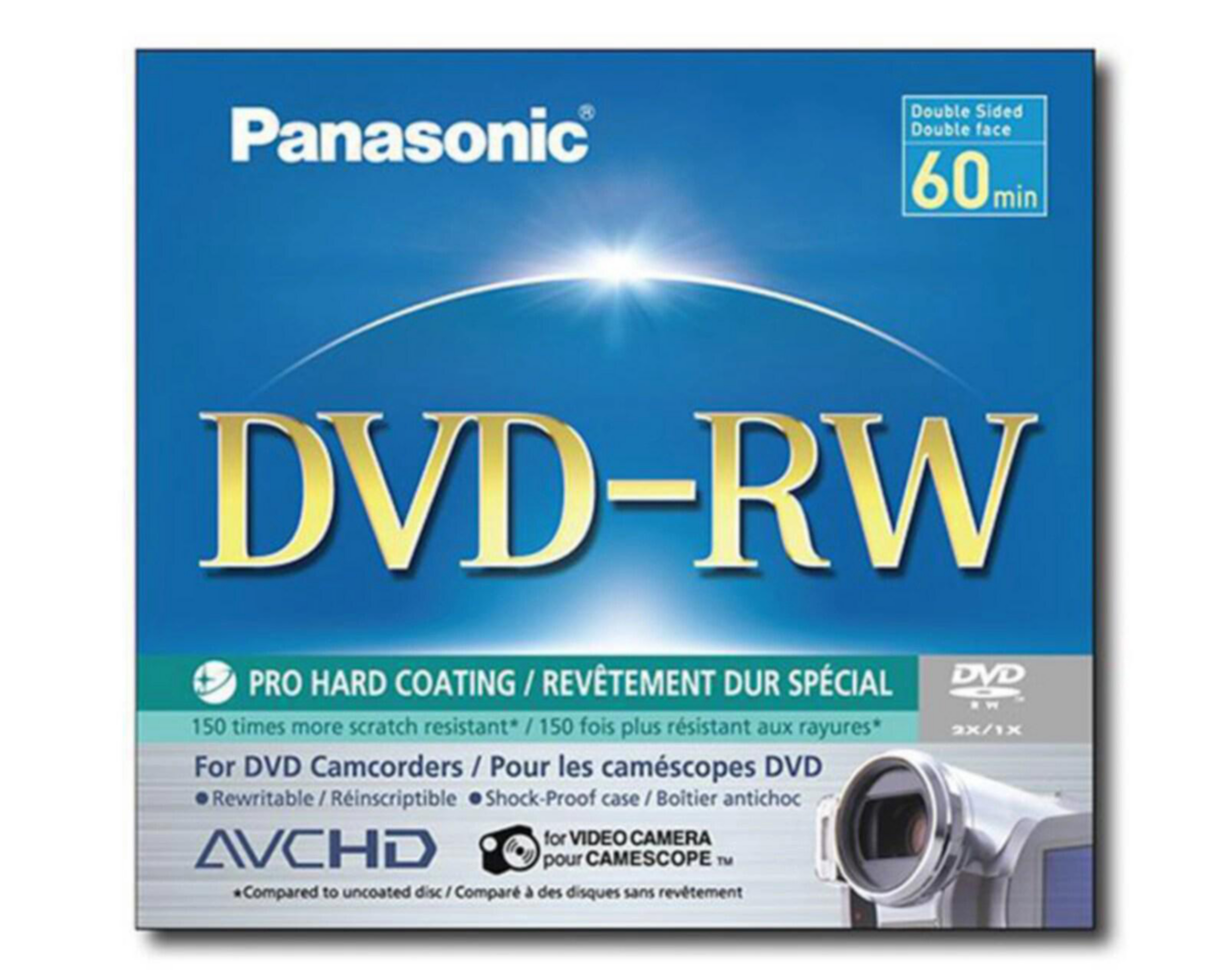 Mini DVD-RW Panasonic LM-RW60U para Camcorder