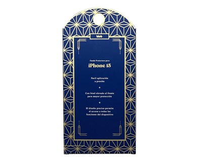 Foto 3 | Funda de Policarbonato con Tarjetero Blob para iPhone 15