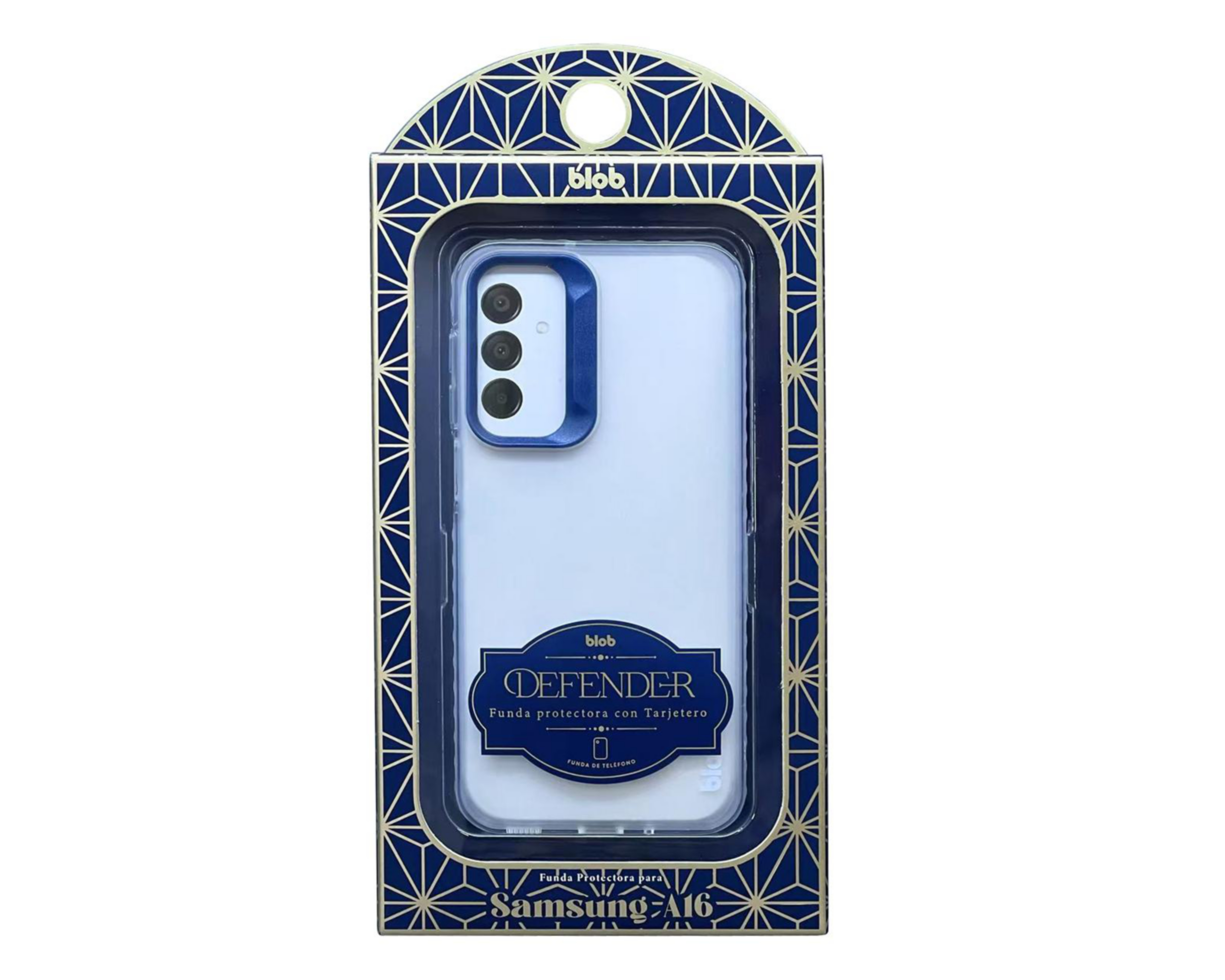 Foto 3 pulgar | Funda con Tarjetero Blob para Samsung A16