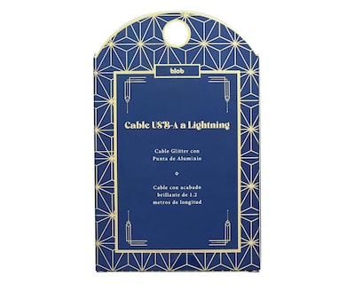 Foto 3 | Cable USB a Lightning Blob 1 M