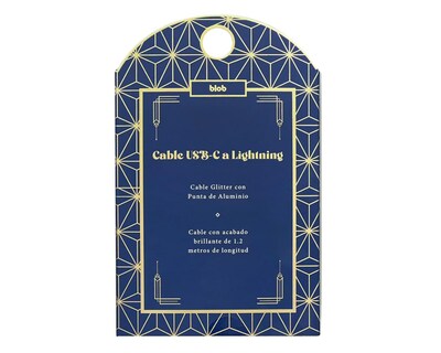 Foto 3 | Cable USB-C a Lightning Blob 1 m