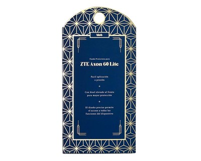 Foto 3 | Funda de TPU Blob para ZTE Axon 60 Lite