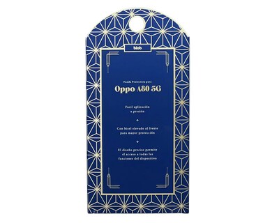 Foto 3 | Funda Transparente Blob para OPPO A80 5G