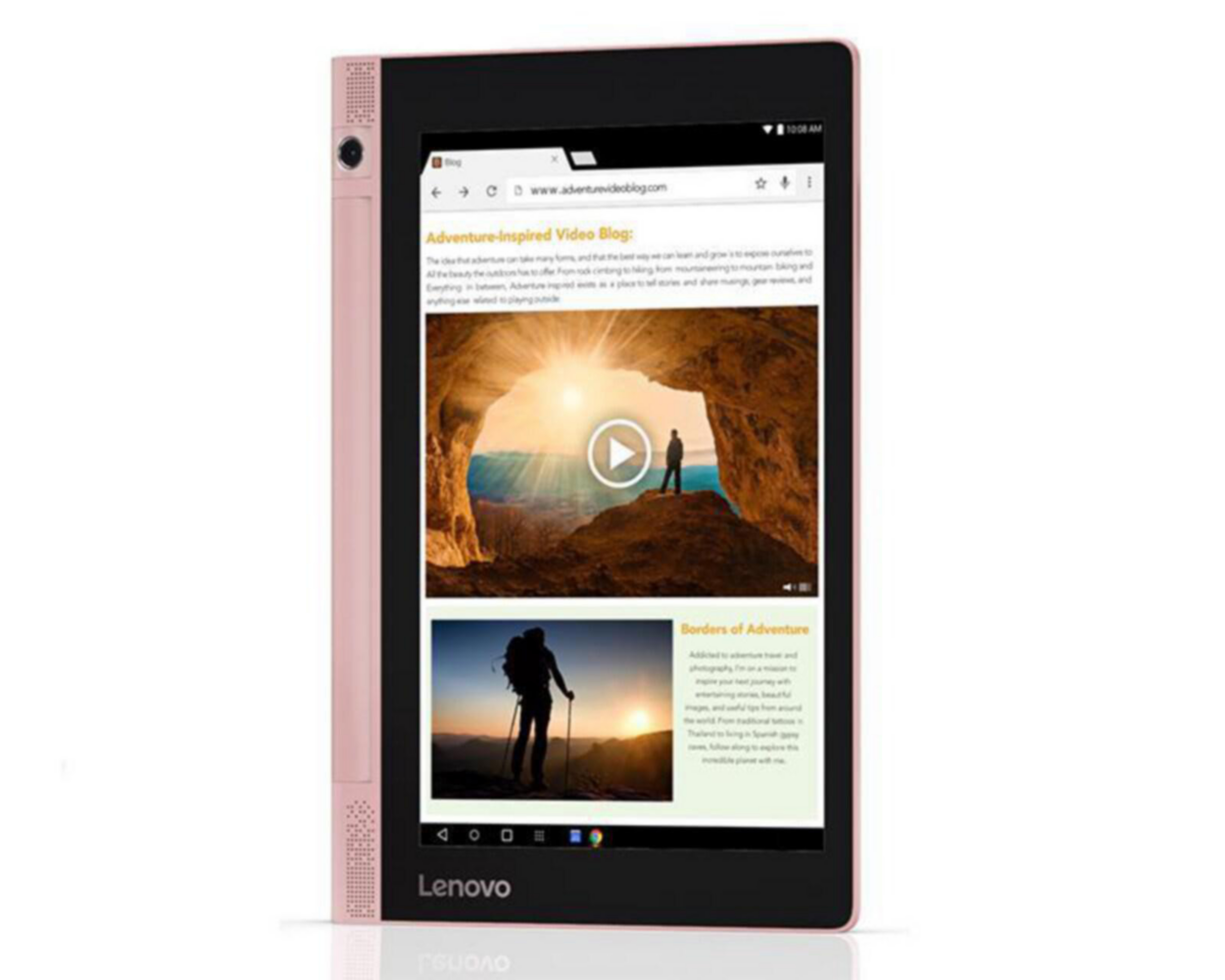 Foto 7 pulgar | Tablet Lenovo YT3-850F 8" Rosa