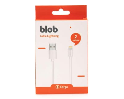 Foto 1 | Cable de Carga Blob Tipo Lightning de 2 Metros