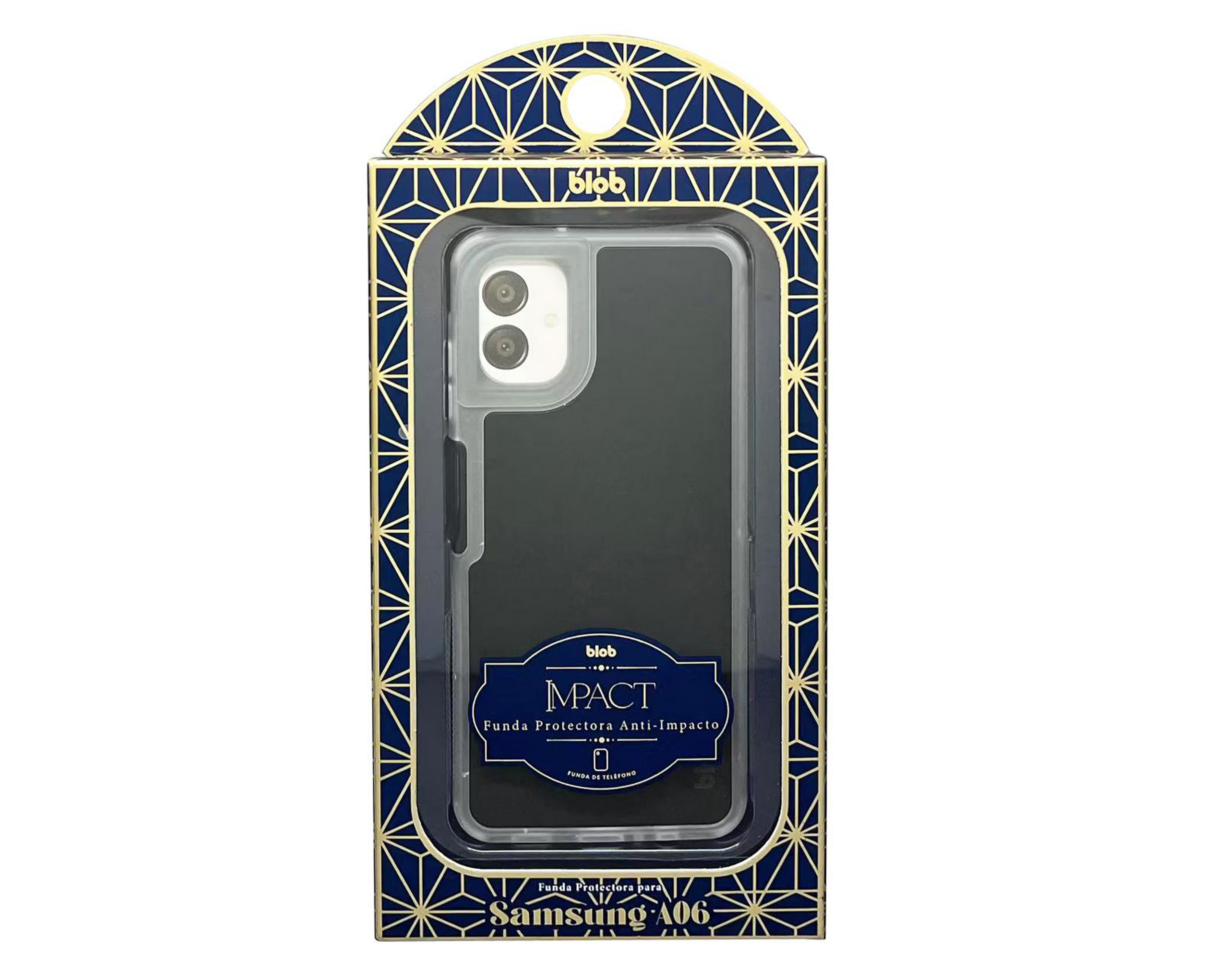 Foto 3 pulgar | Funda Gris Blob para Samsung Galaxy A06