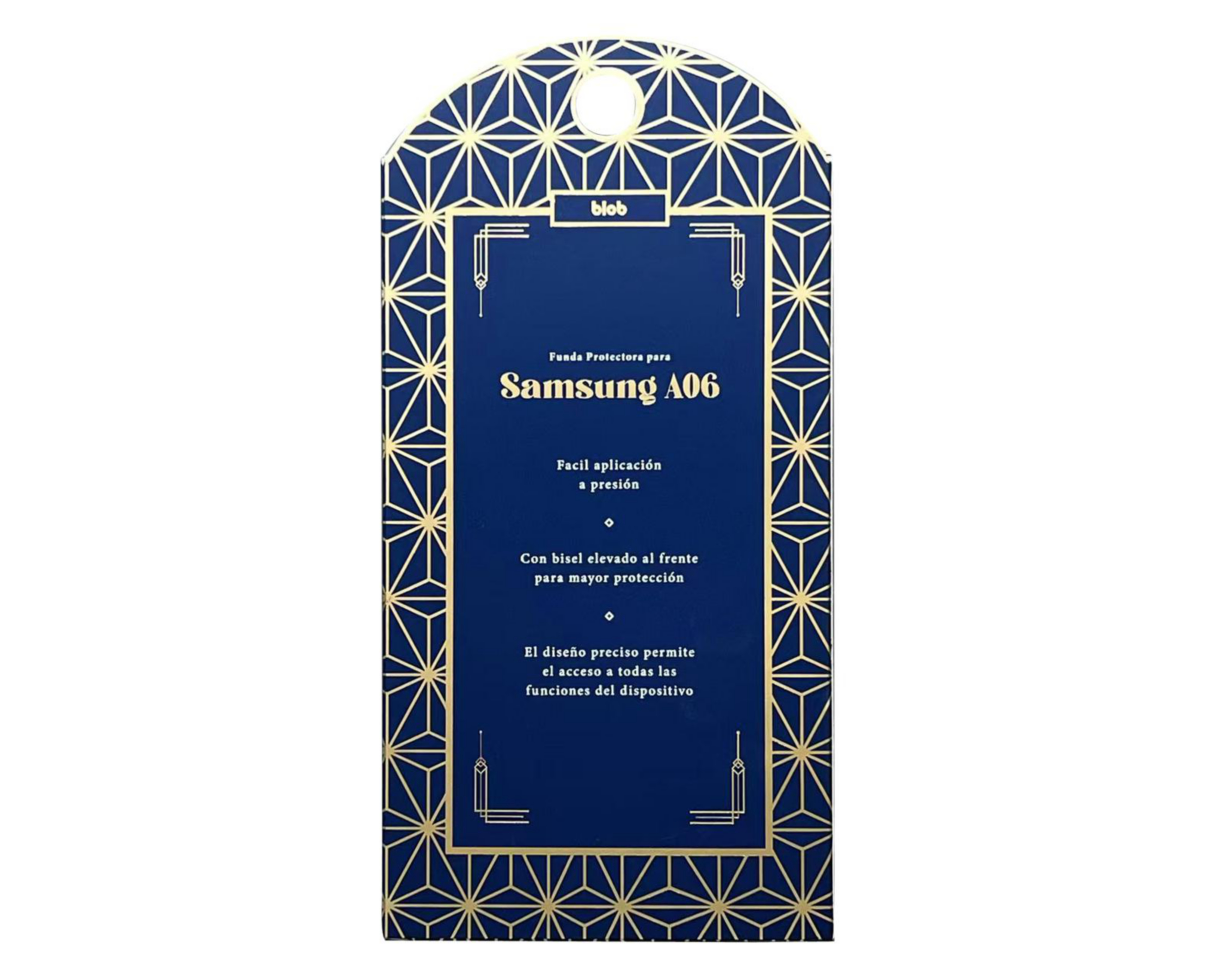 Foto 4 pulgar | Funda Gris Blob para Samsung Galaxy A06