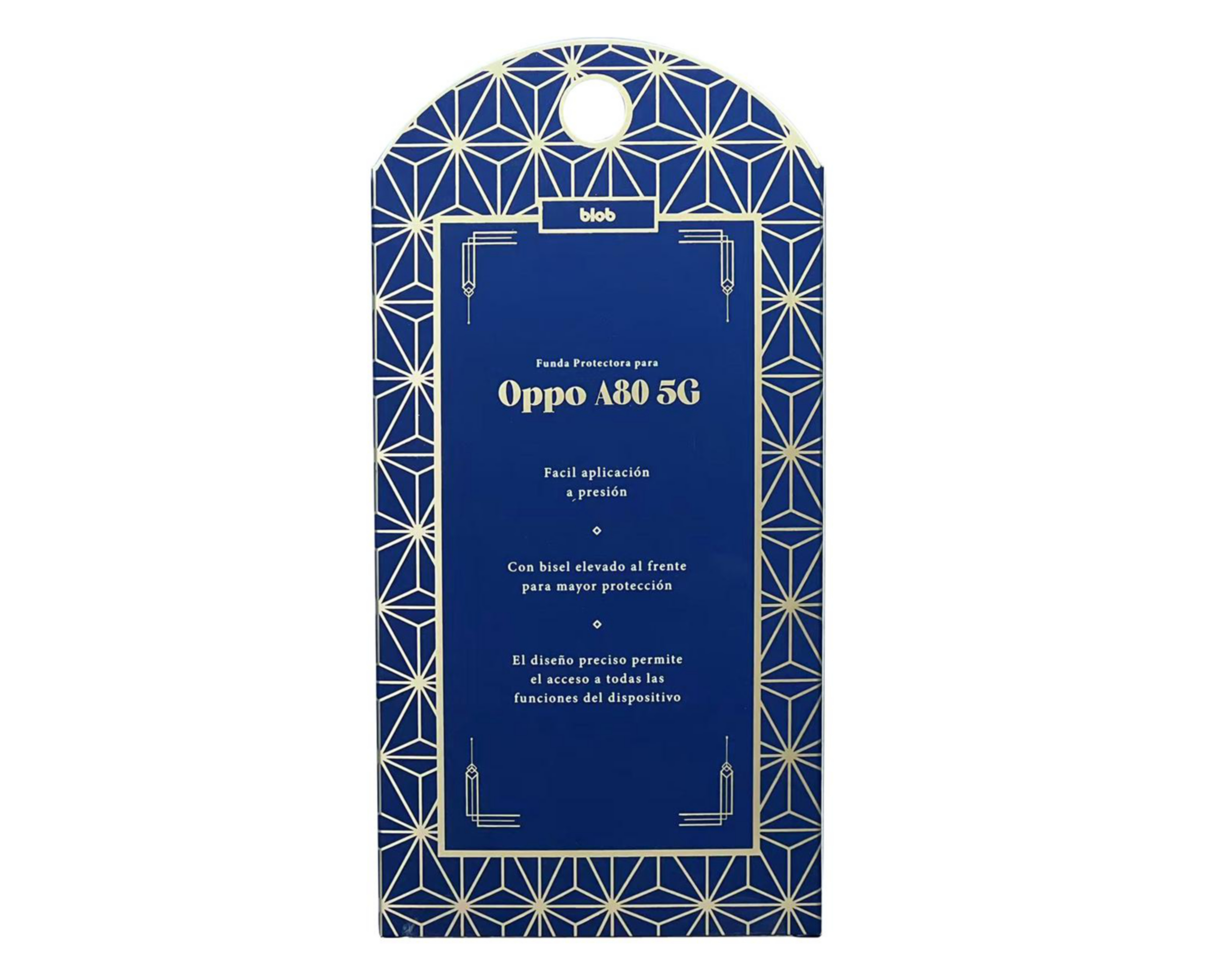 Foto 4 pulgar | Funda de TPU Blob para OPPO A80