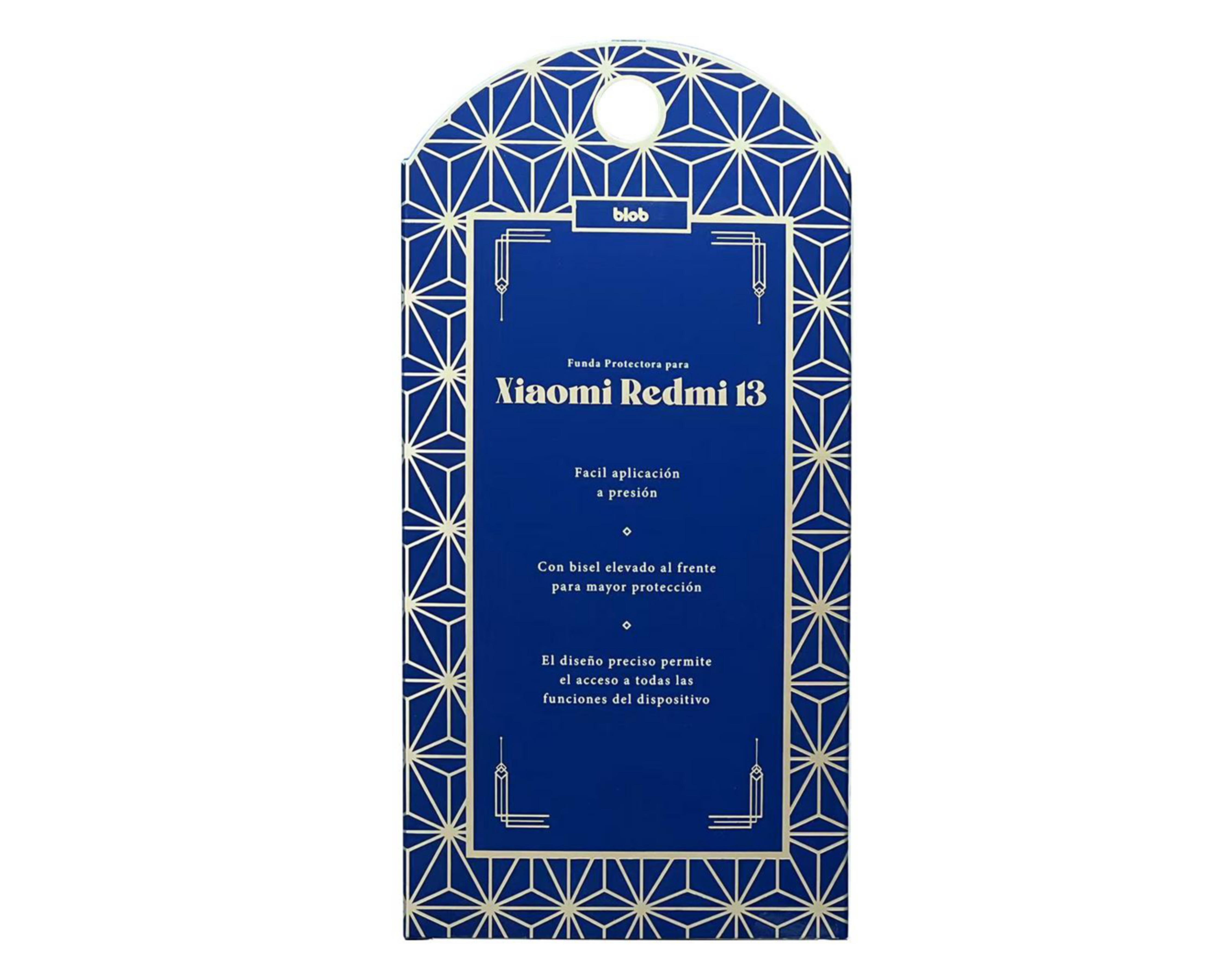Foto 3 | Funda Gris Blob para Xiaomi Redmi 13