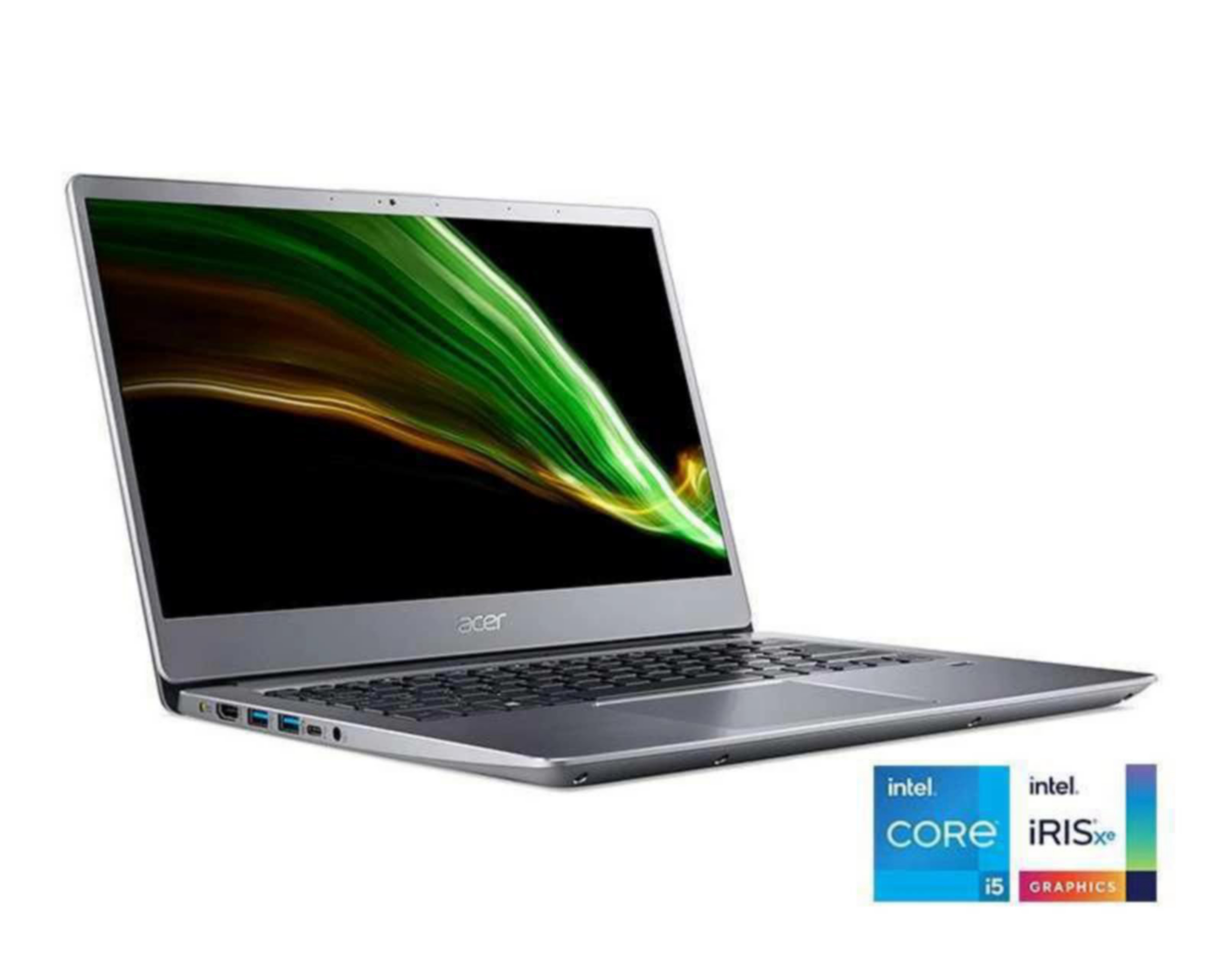 Foto 3 pulgar | Laptop Acer SF316-51-56P7 16.1" Intel Core 15 8 GB RAM 512 GB SSD Gris