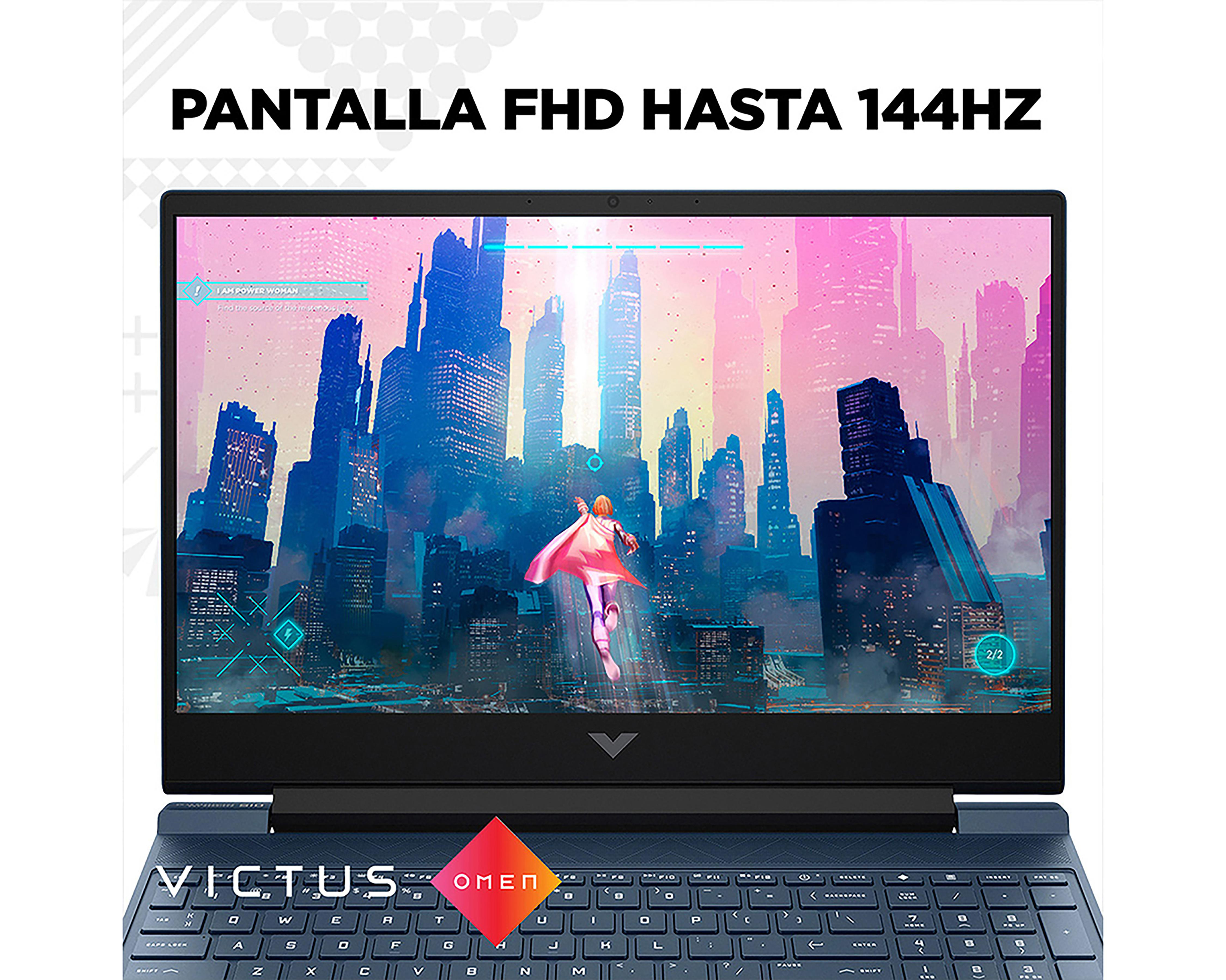 Foto 9 pulgar | Laptop Gamer HP Victus15-FA1090LA 15.6 Pulgadas Intel Core i5 NVIDIA GeForce RTX 2050 8 GB RAM 512 GB SSD Negro