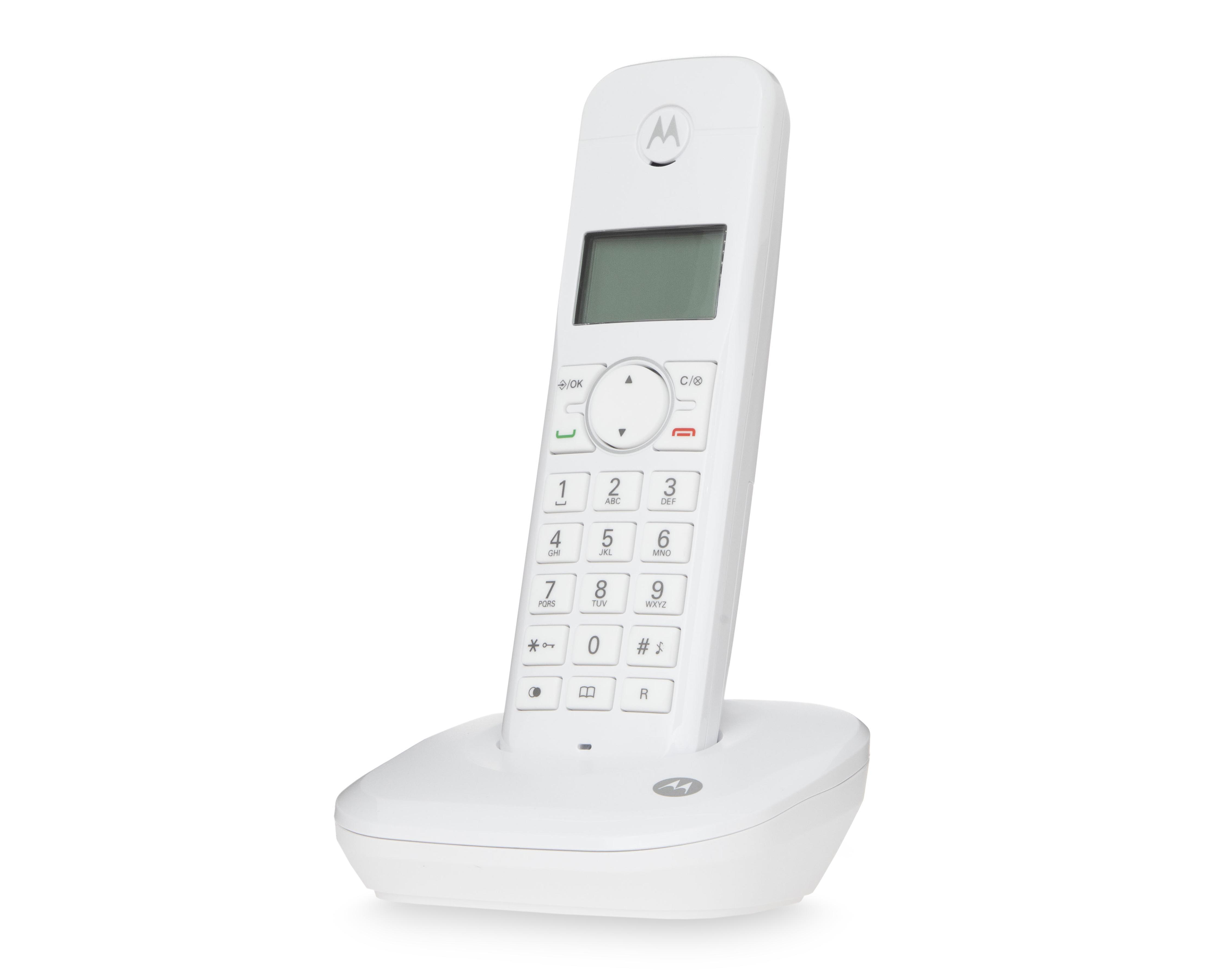 Foto 2 pulgar | Teléfono Inalámbrico Motorola MOTO500WID Blanco