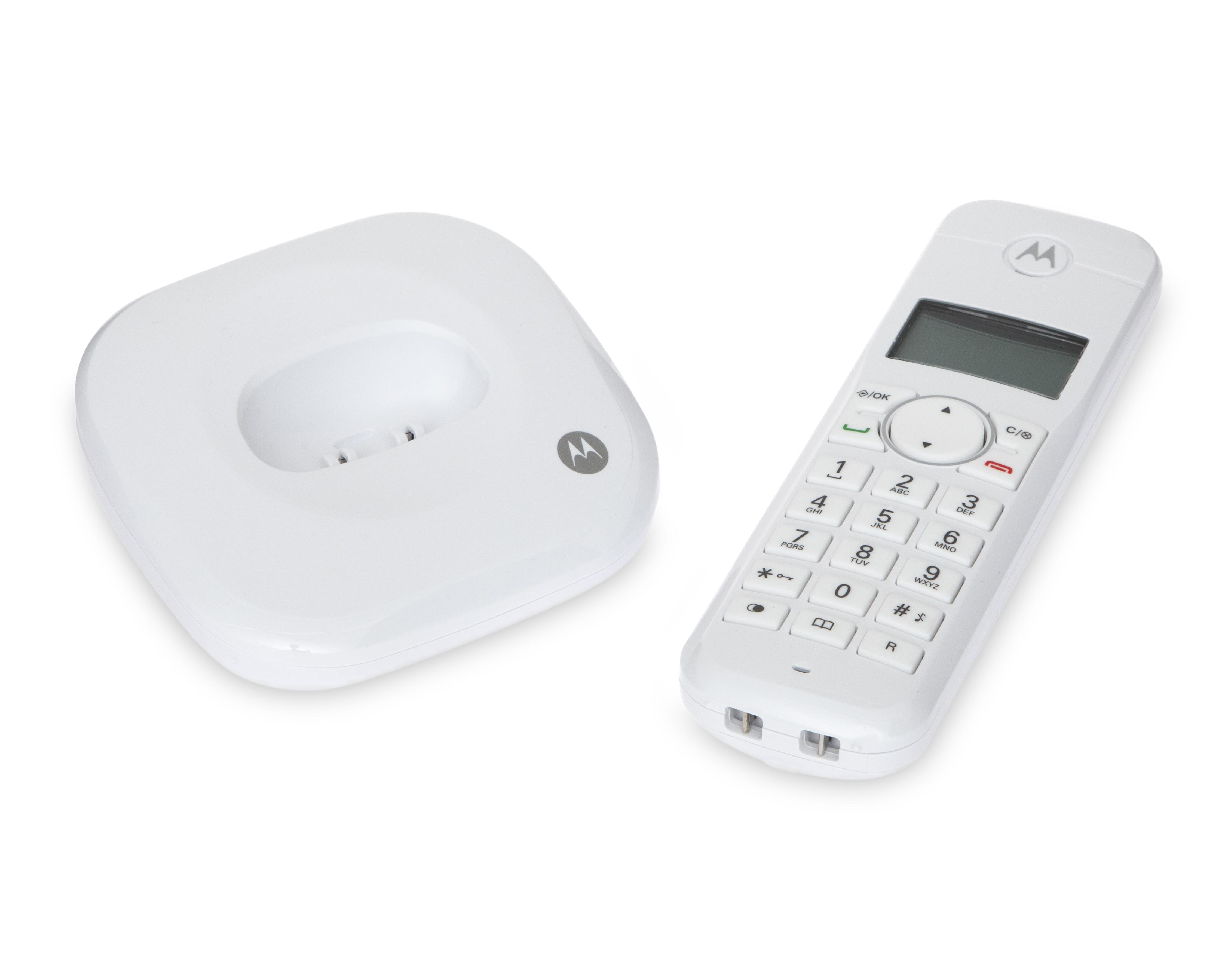 Foto 6 pulgar | Teléfono Inalámbrico Motorola MOTO500WID Blanco