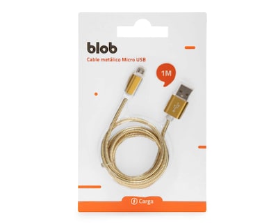 Foto 1 | Cable de Carga BLOB Tipo Lightning de 1 Metro