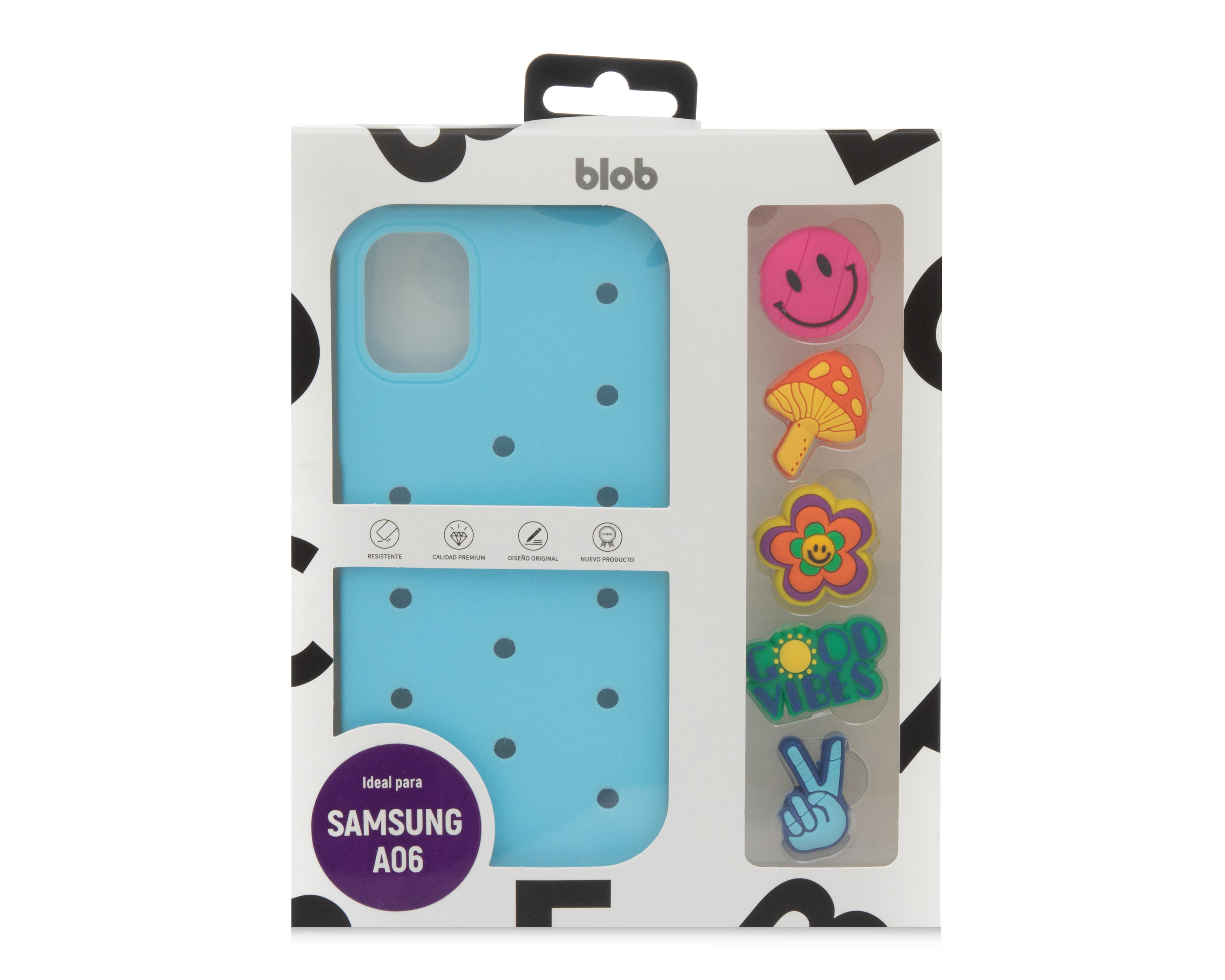 Foto 8 pulgar | Funda de Policarbonato Blob para Samsung Galaxy A06