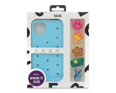 Foto 7 | Funda de Policarbonato Blob para iPhone 15 Plus