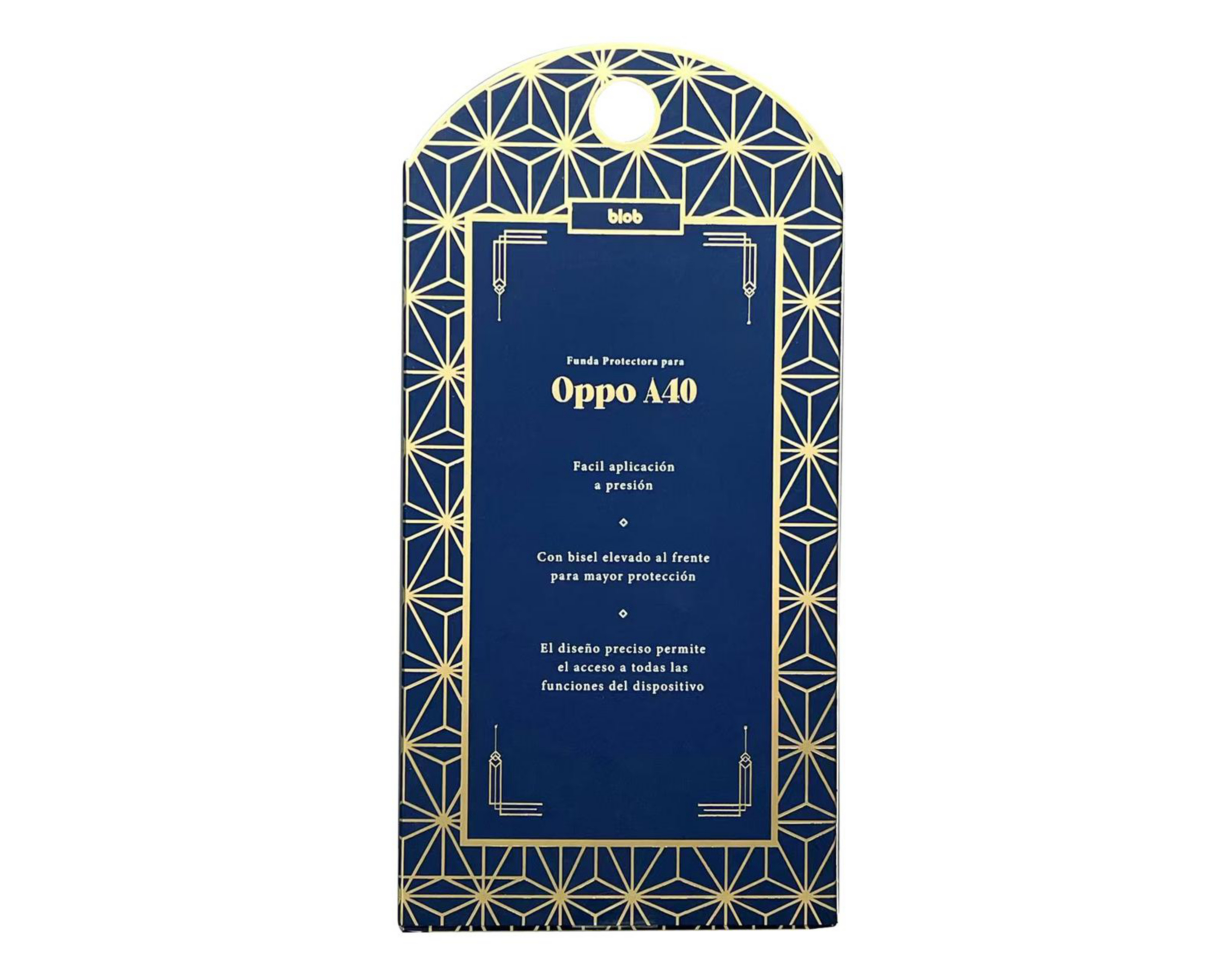 Foto 4 pulgar | Funda Antiimpacto Blob para Oppo A40
