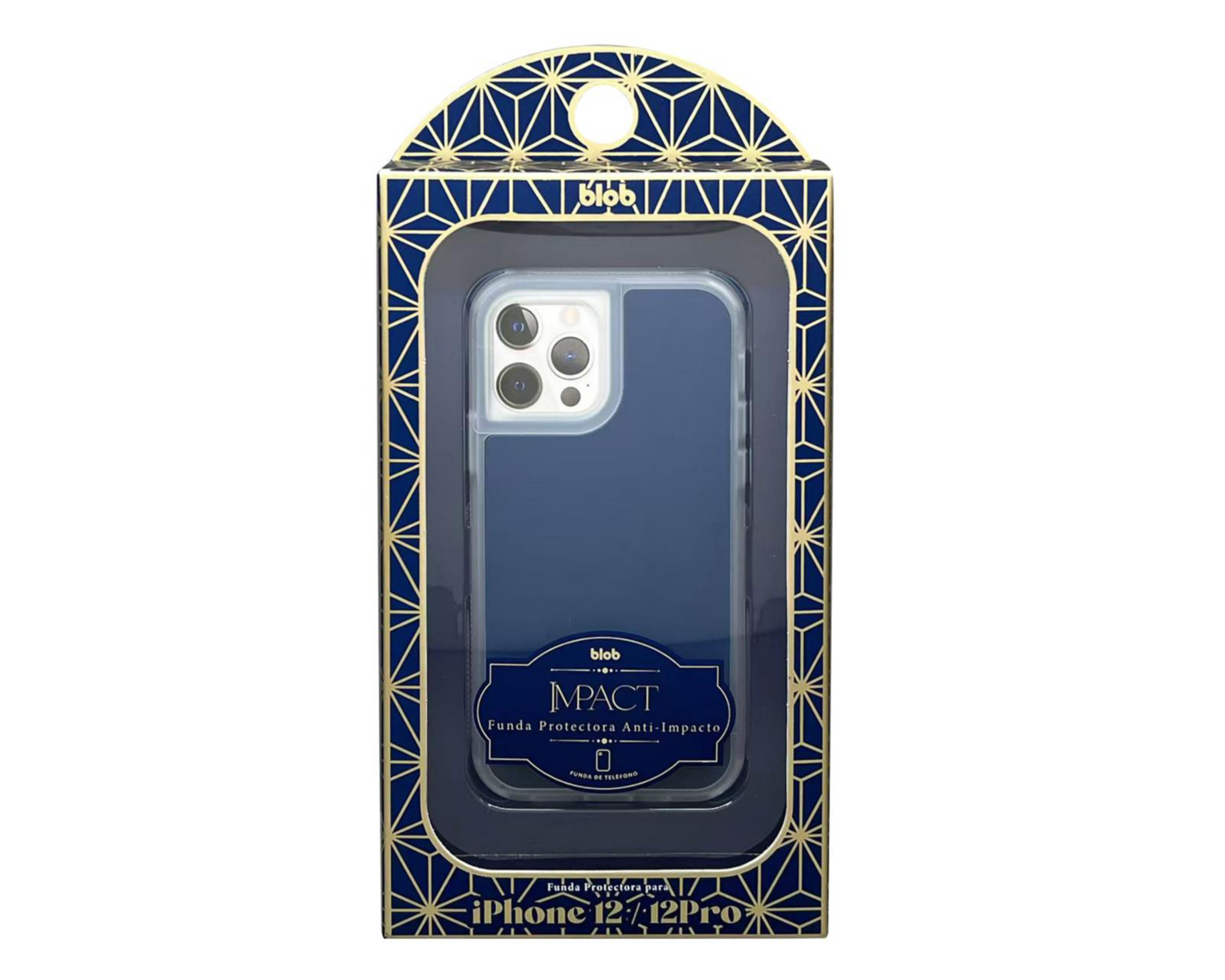 Foto 2 | Funda Azul Blob para iPhone 12/12 Pro