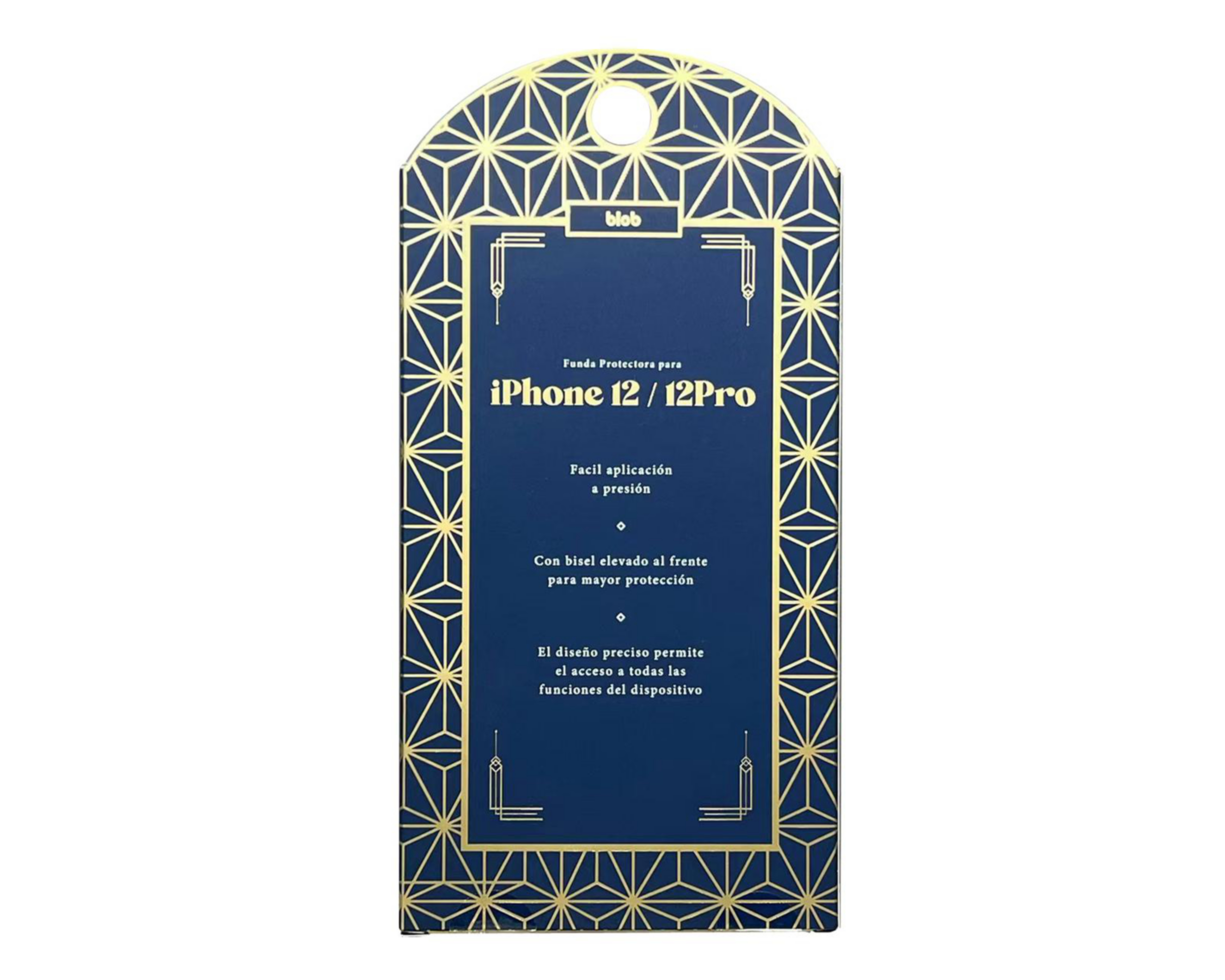 Foto 3 | Funda Azul Blob para iPhone 12/12 Pro
