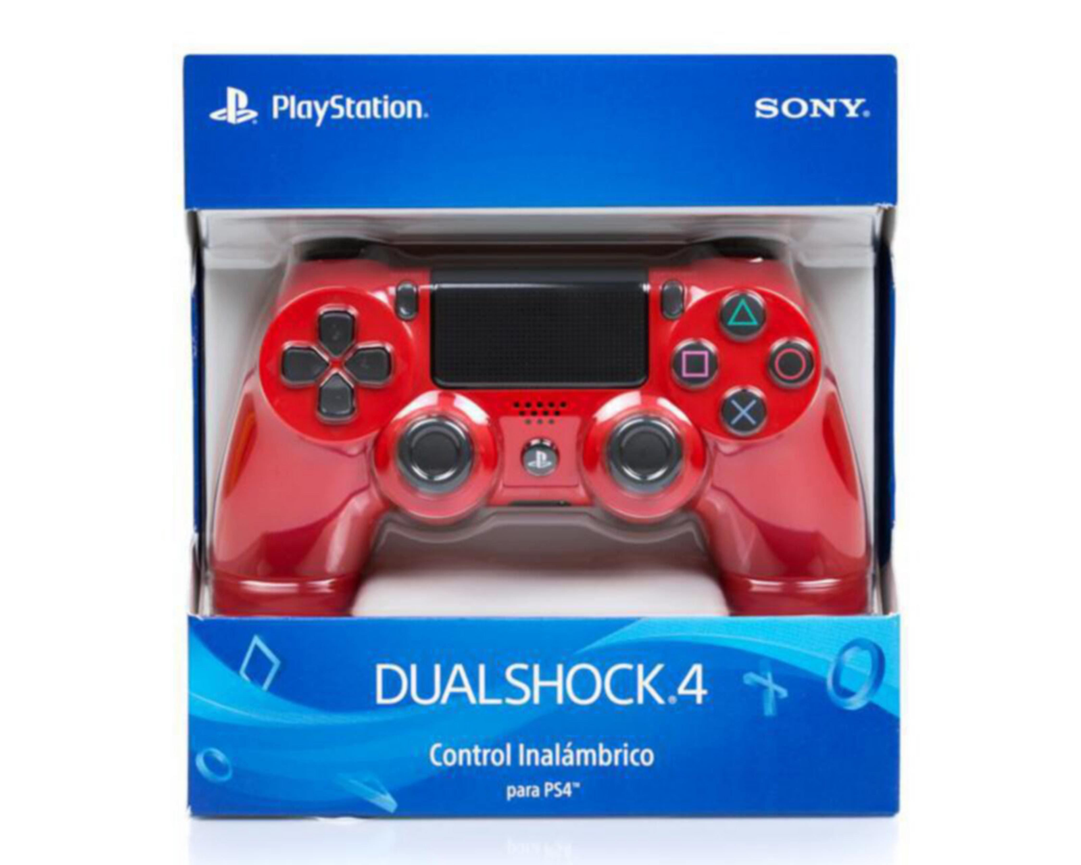 Foto 3 | Control Inálambrico DualShock 4 para PlayStation 4 Rojo