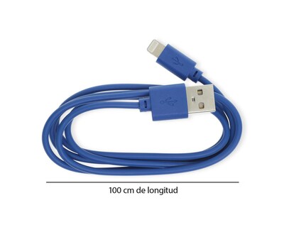 Foto 3 | Cable de Carga Blob tipo Lightning de 1 m