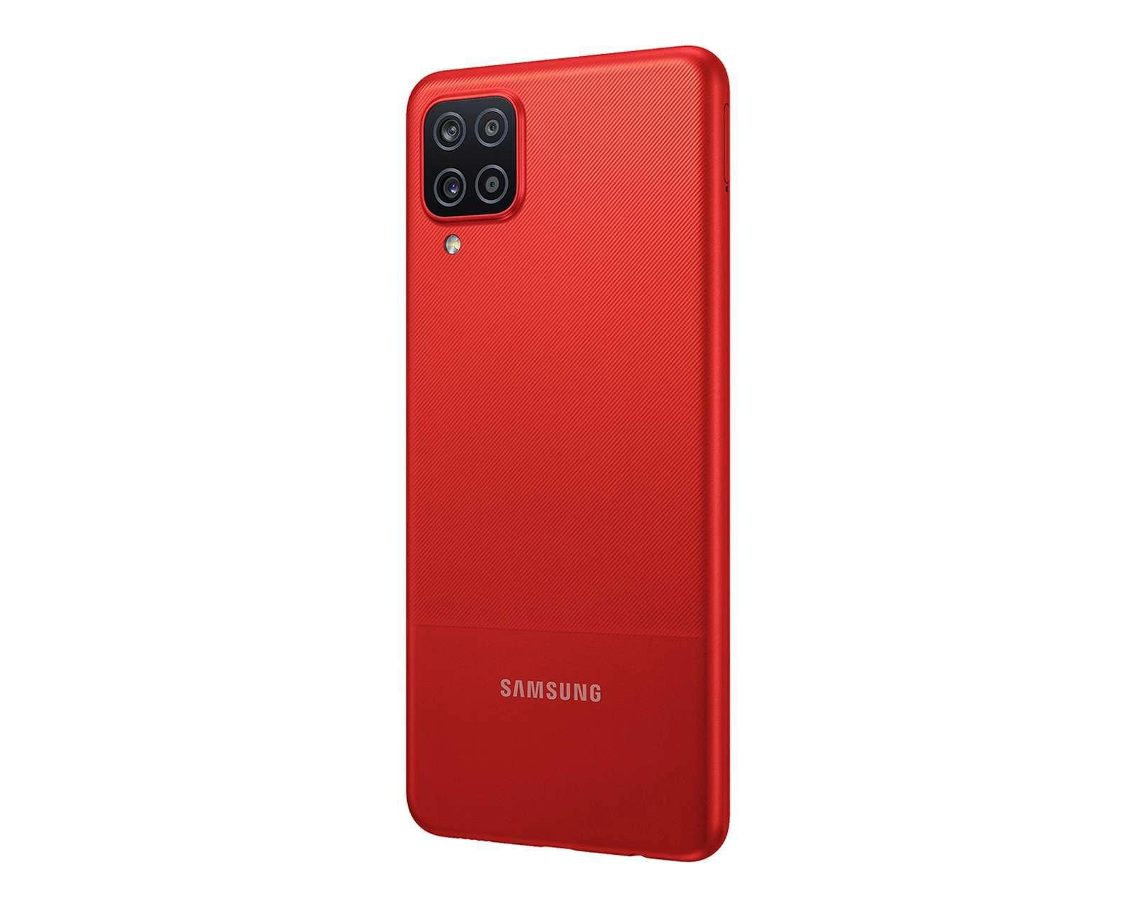 Foto 4 pulgar | Movistar Samsung Galaxy A12 64 GB Rojo