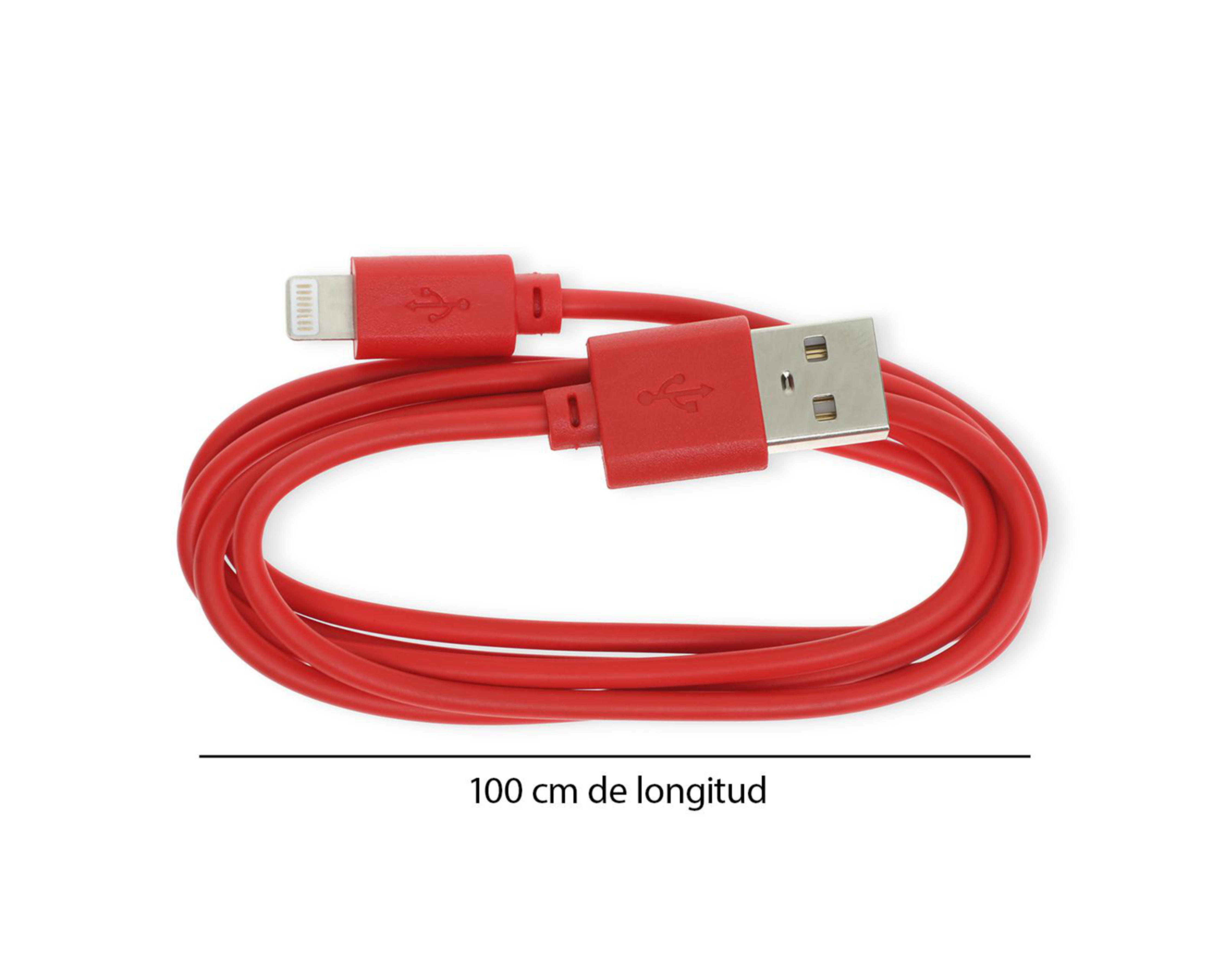 Foto 4 pulgar | Cable Blob Tipo Lightning 1 Metro