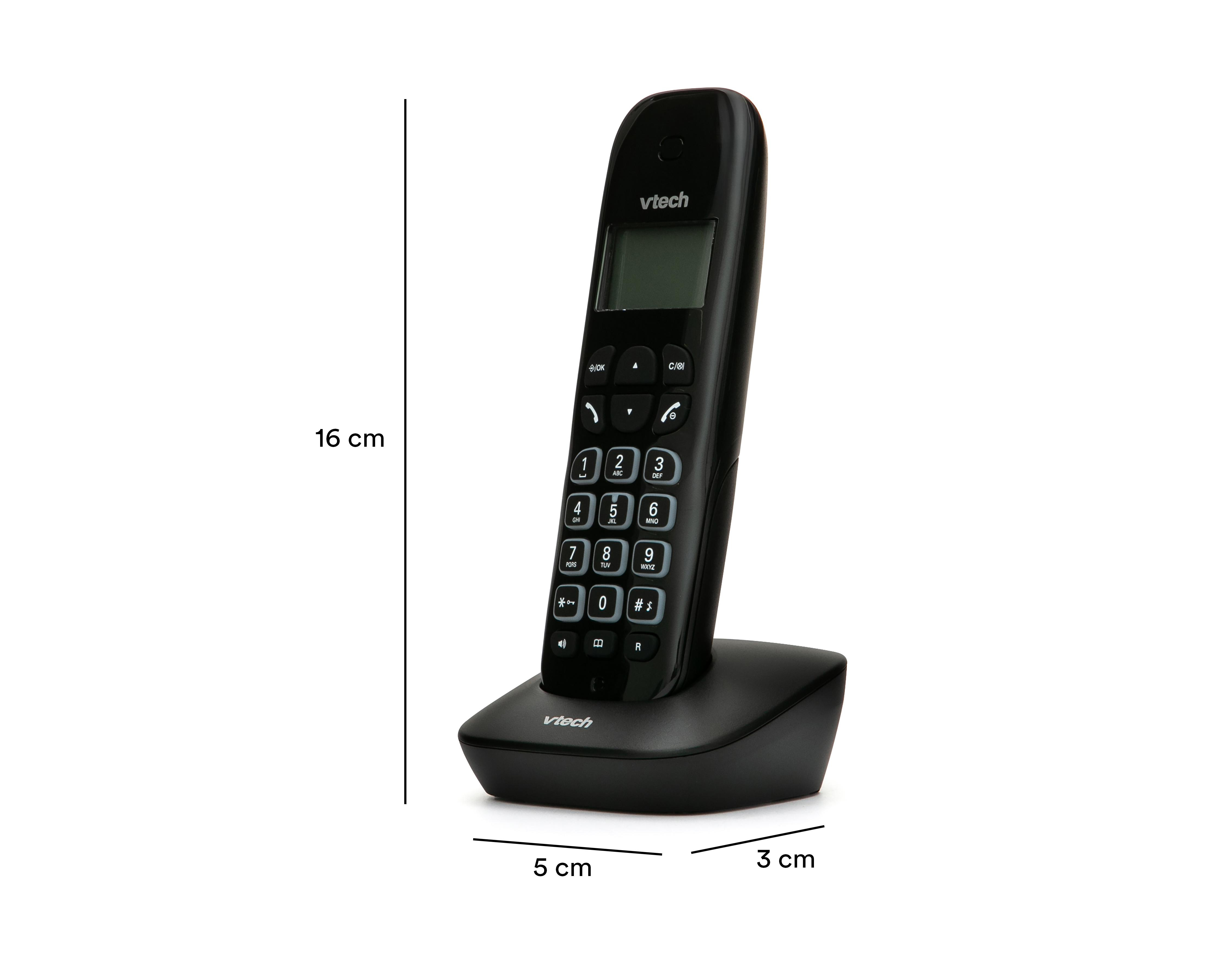 Foto 6 | Teléfono Inalámbrico Vtech VT685 Negro