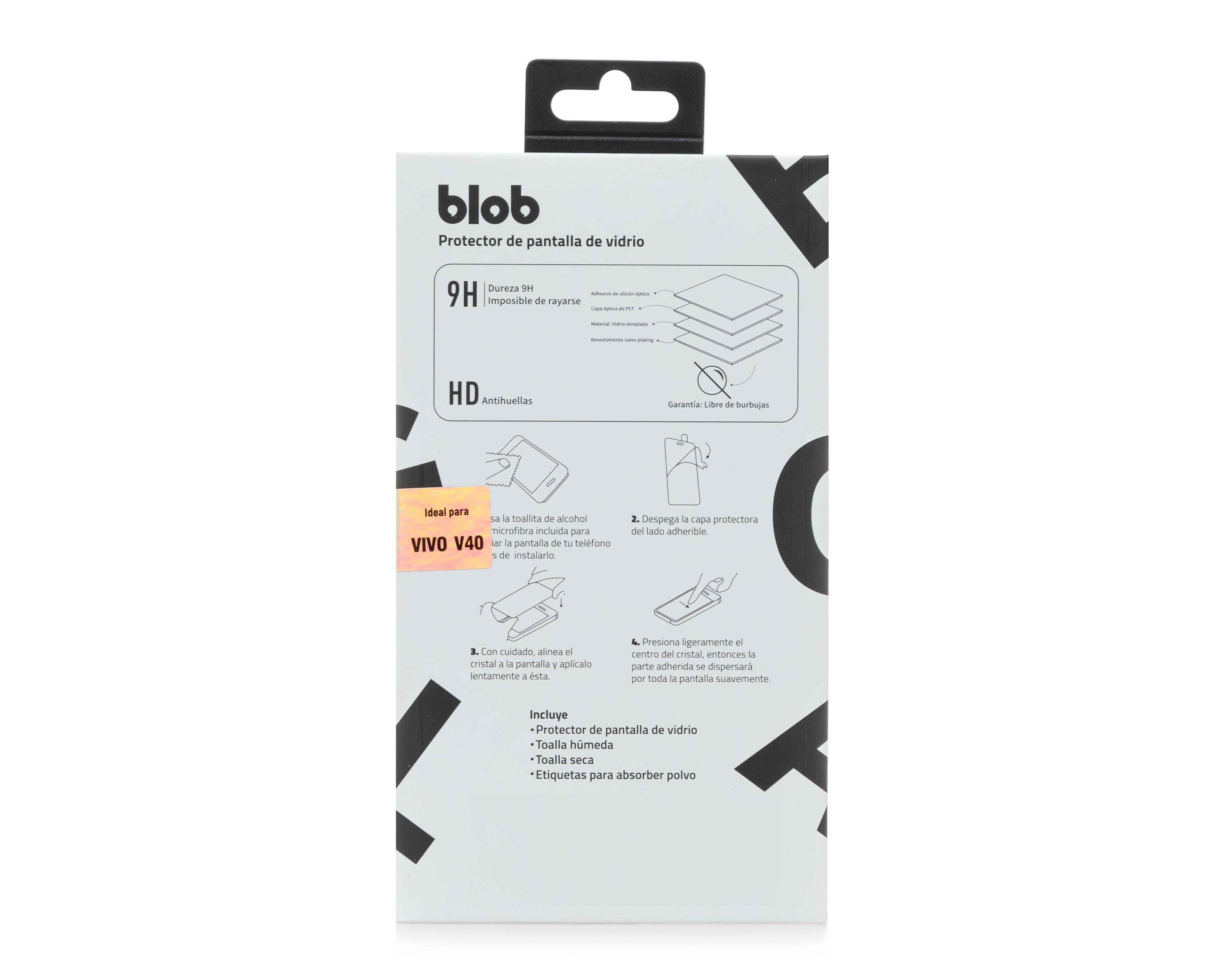 Foto 3 pulgar | Protector de Pantalla Blob para Vivo V40