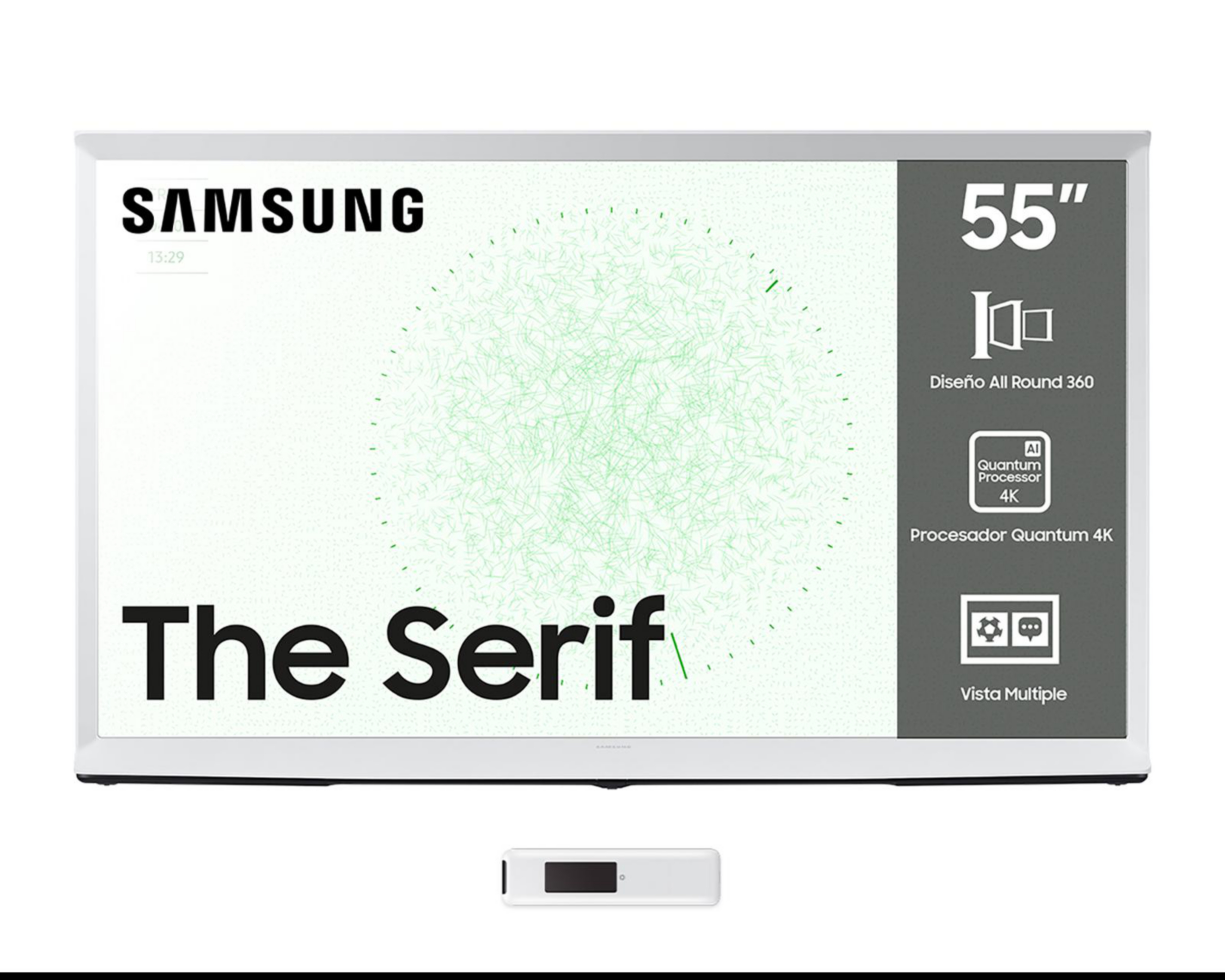 Pantalla Smart TV Samsung QLED 55 pulgadas Ultra HD 4K QN55LS01DAFXZX $19,999