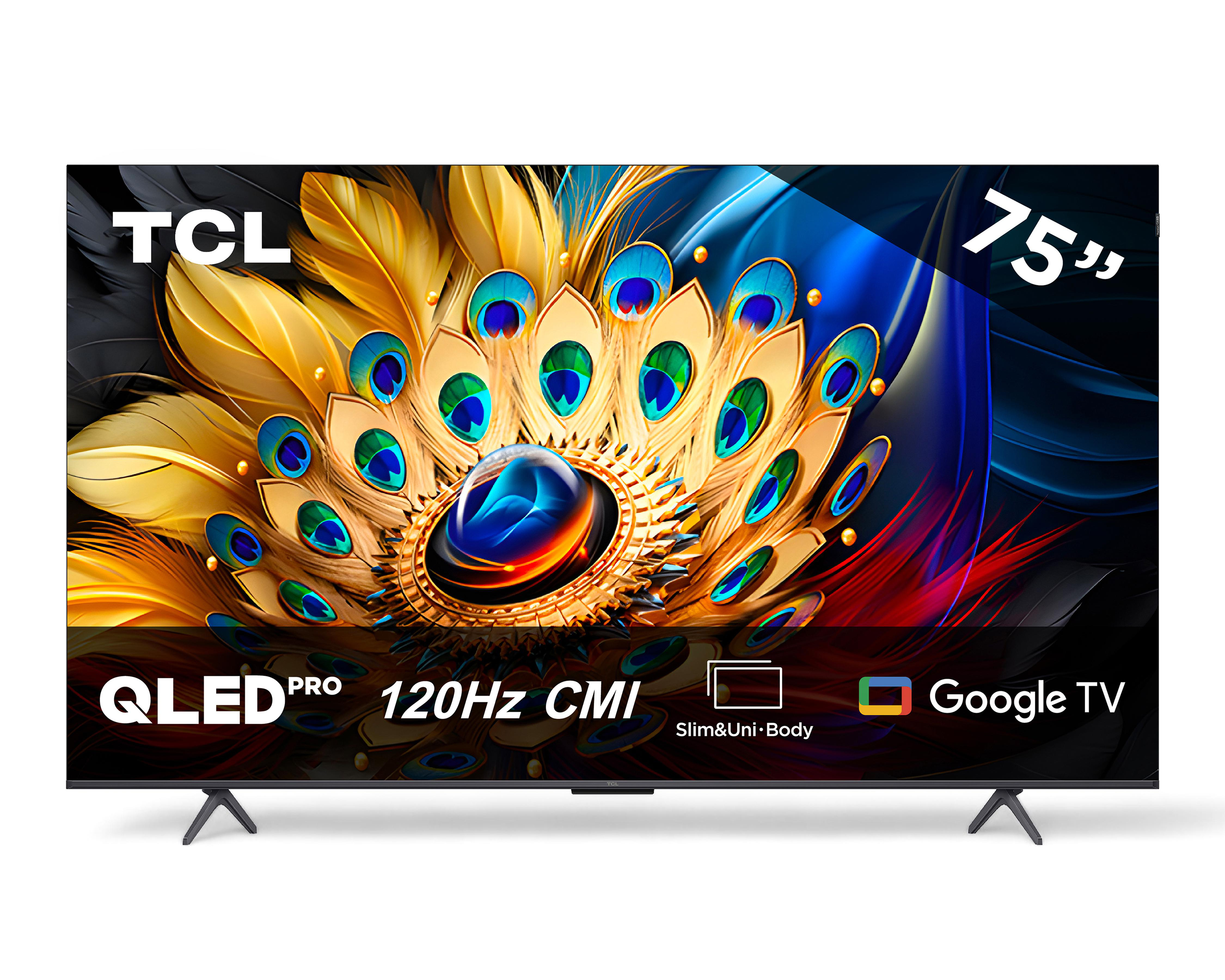 Pantalla Smart TV TCL QLED 75' Ultra HD 4K 75Q651G $13,999