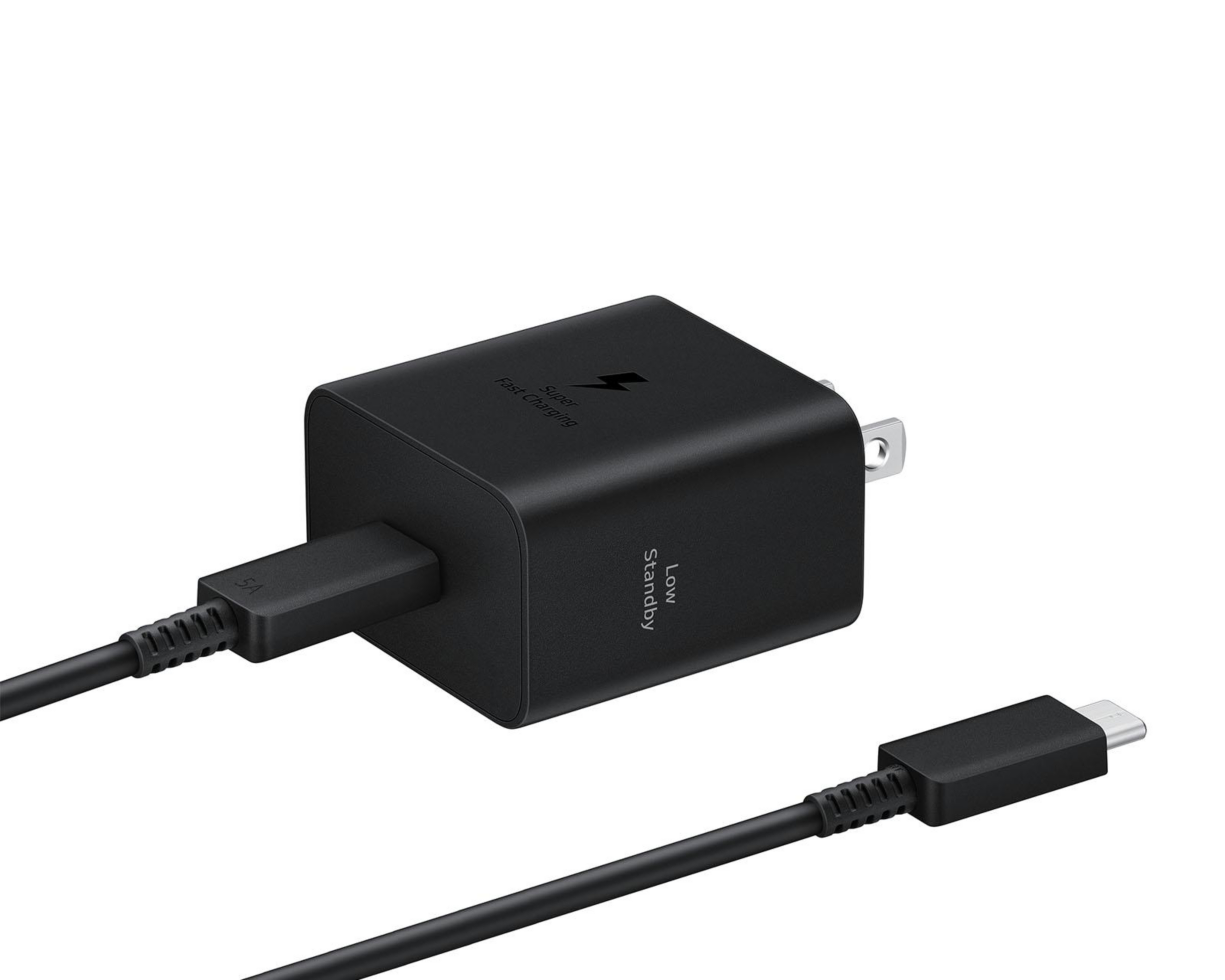 Cargador USB a USB C Samsung 45 W Carga Rápida $899