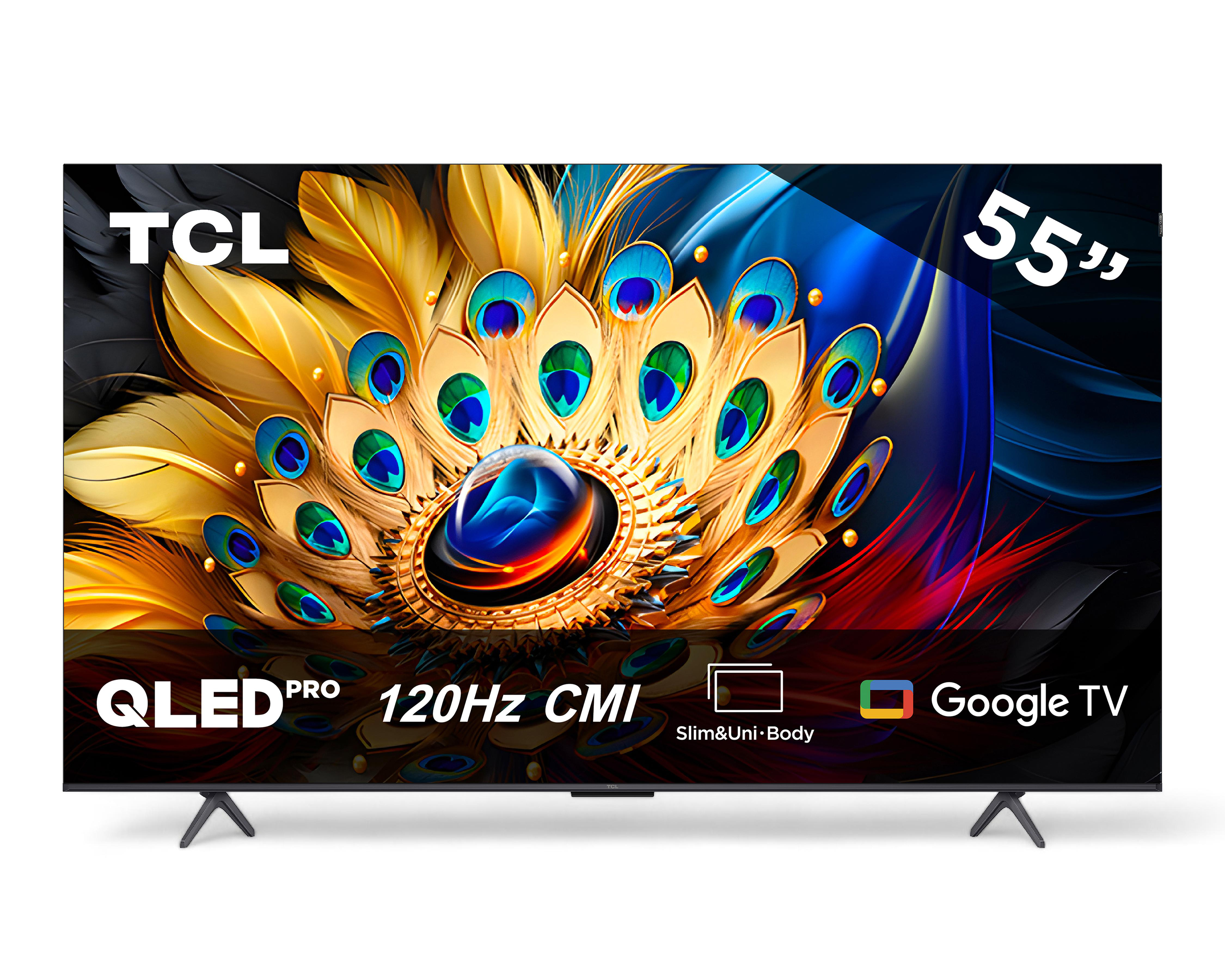 Foto 2 pulgar | Pantalla Smart TV TCL QLED 55 Pulgadas Ultra HD 4K 55Q651G