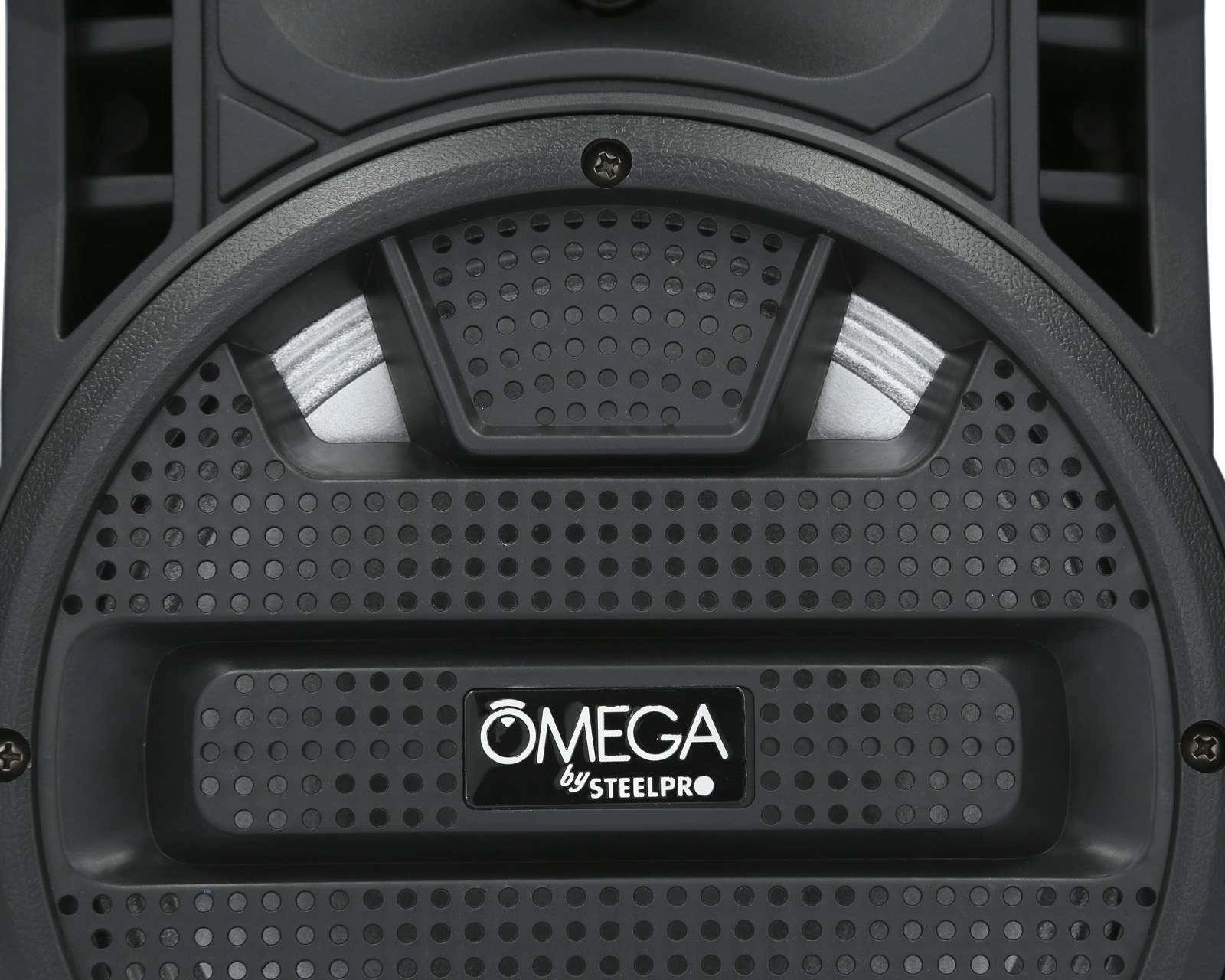 Foto 5 pulgar | Bocina Bluetooth Portátil SteelPro Omega 8 Luz LED