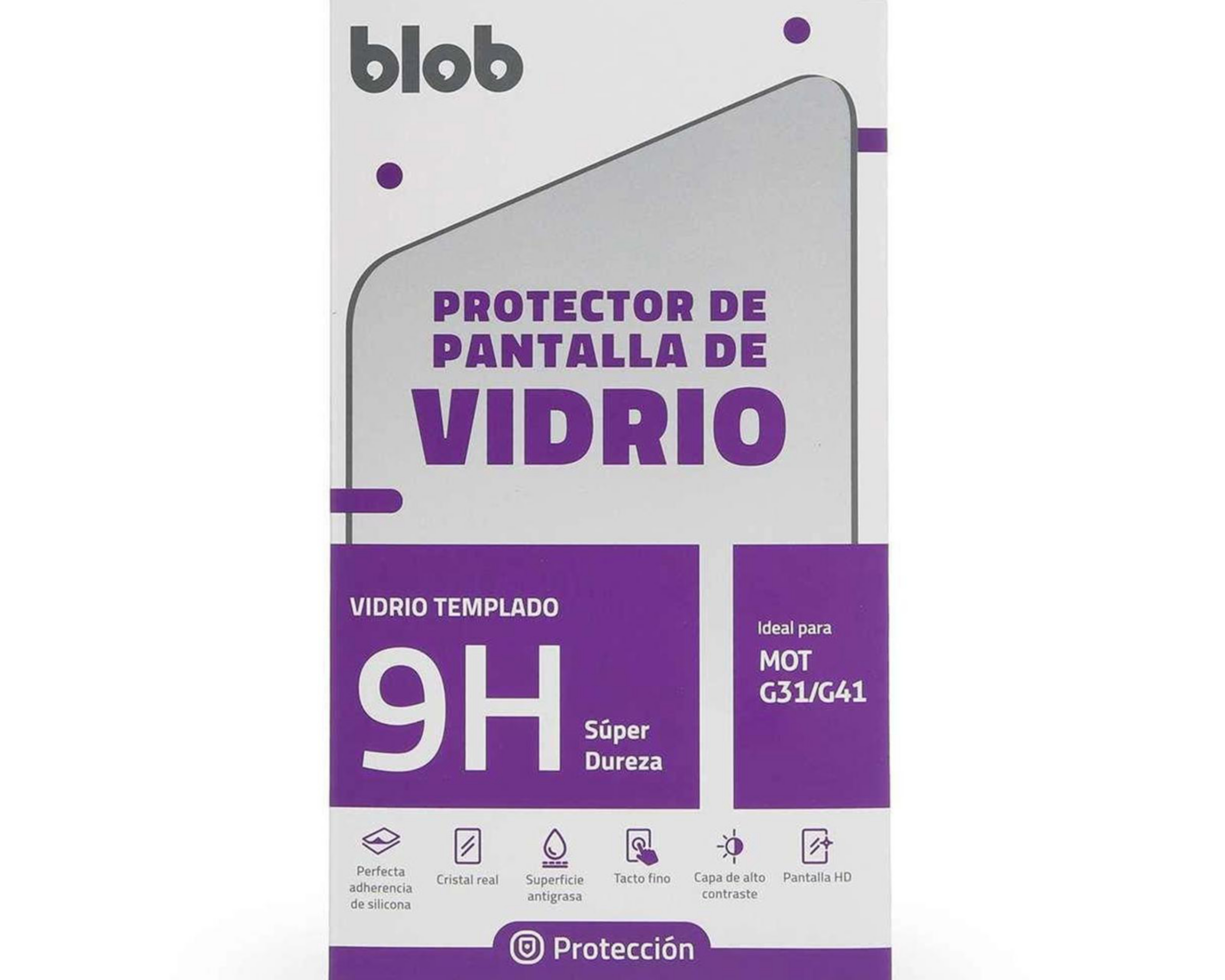 Foto 4 pulgar | Protector de Pantalla Blob para Motorola Moto G31/G41