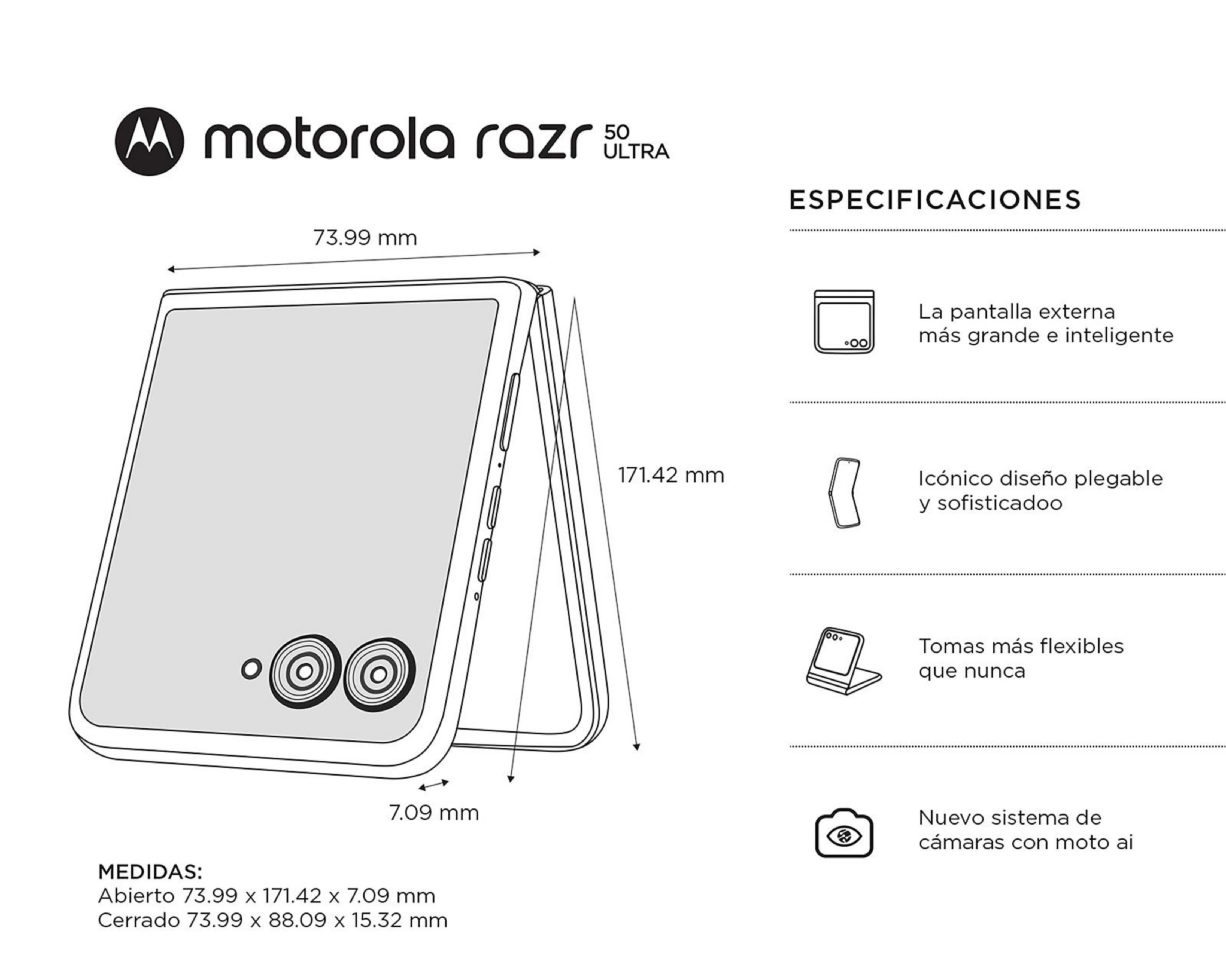 Foto 11 pulgar | Celular Motorola Liberado Razr 50 Ultra 512 GB Rosa