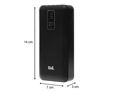 Foto 6 | Batería Portátil EVL 20000 mAh