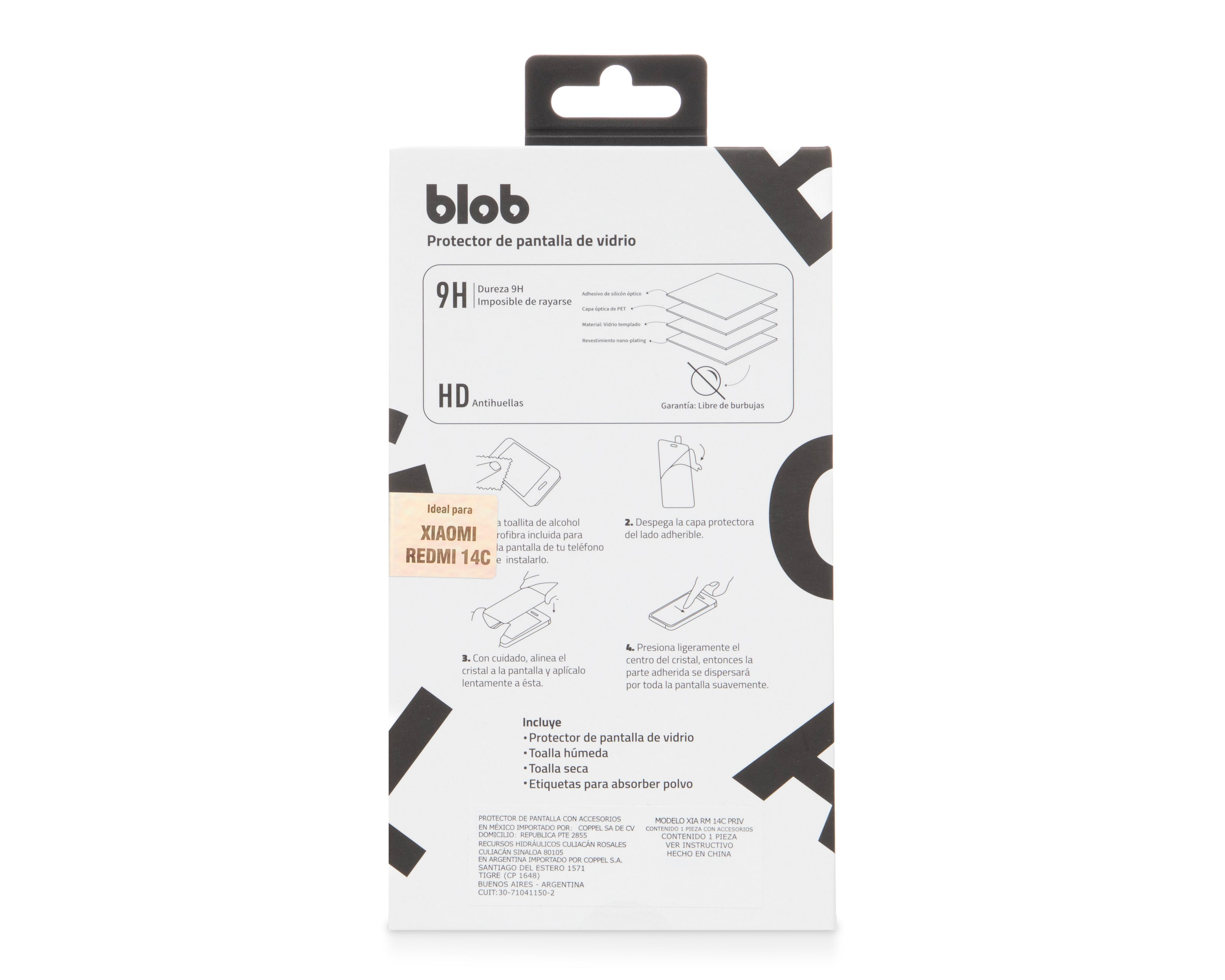 Foto 2 | Protector de Pantalla Blob para Xiaomi Redmi 14C