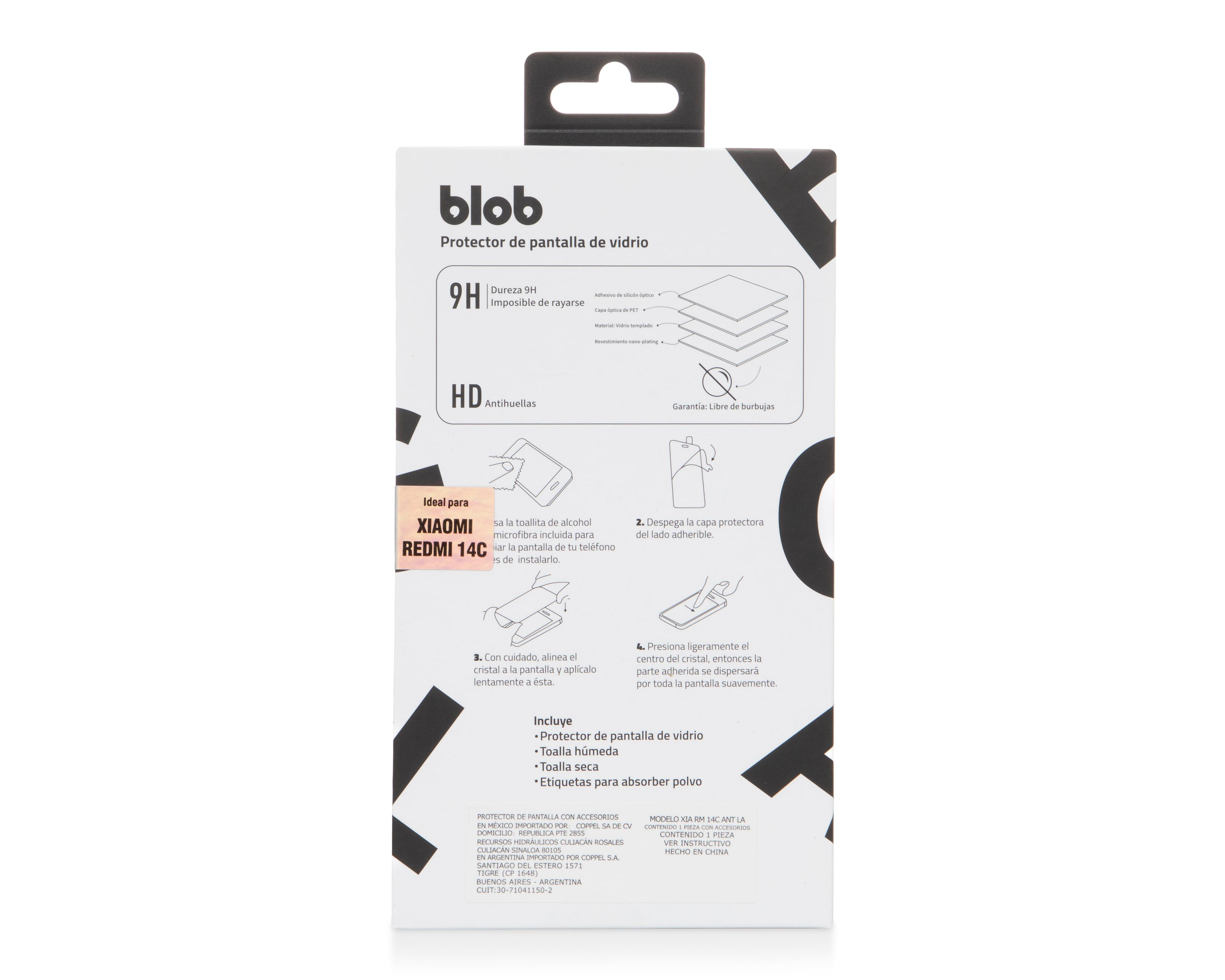 Foto 2 | Protector de Pantalla Blob para Xiaomi Redmi 14C