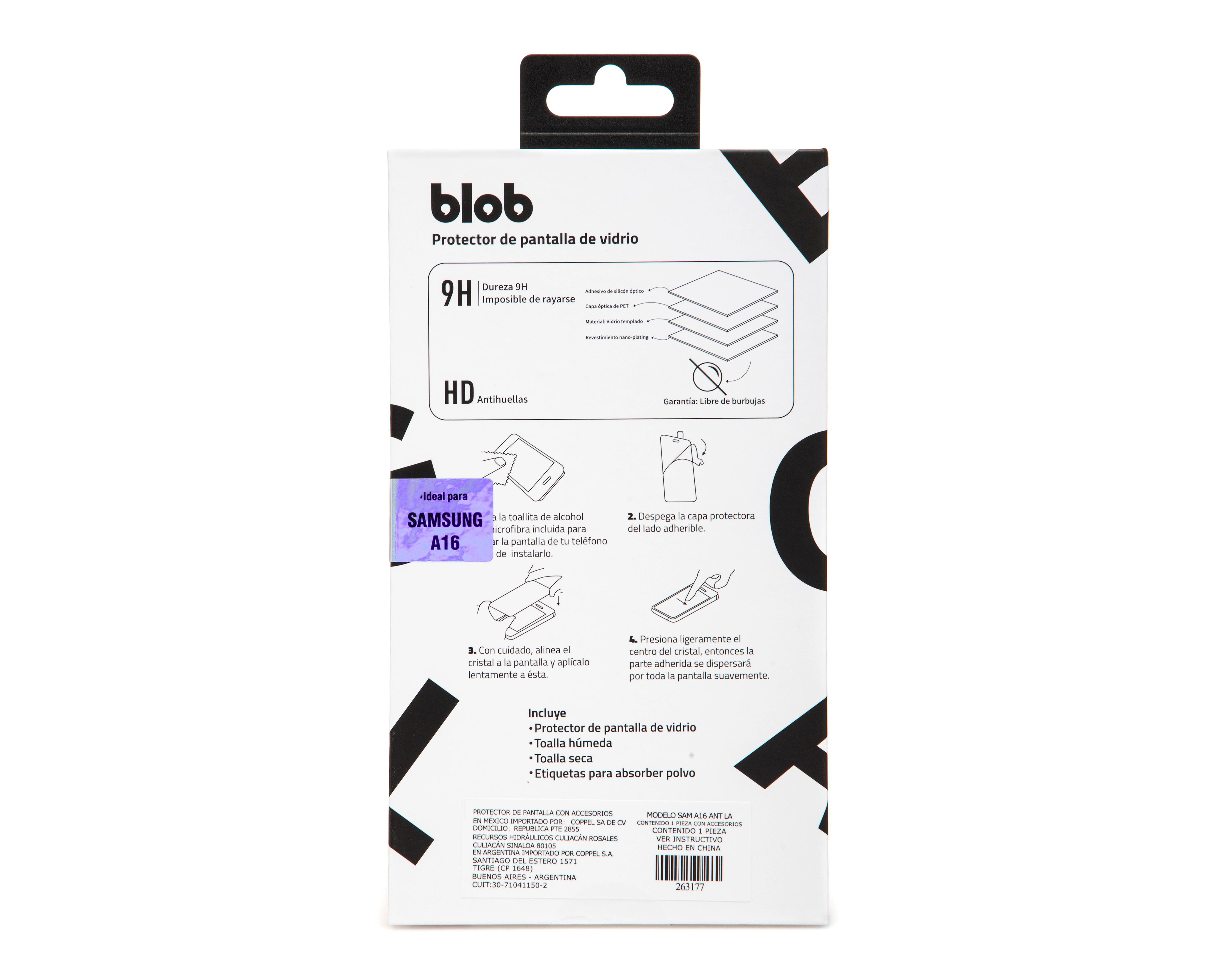 Foto 2 | Protector de Pantalla Blob para Samsung A16