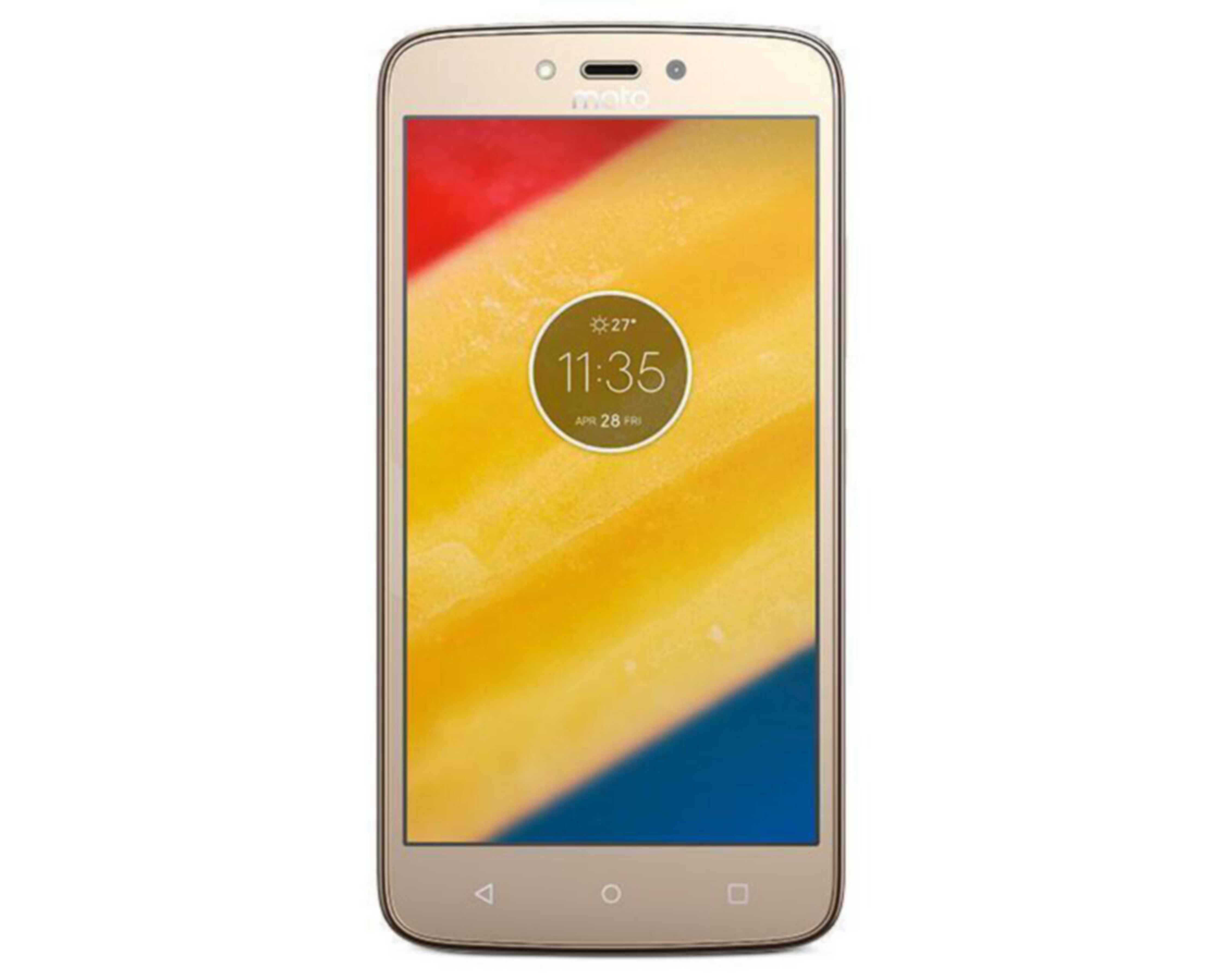 Celular Motorola Moto C Plus Dorado 2632183 | Coppel