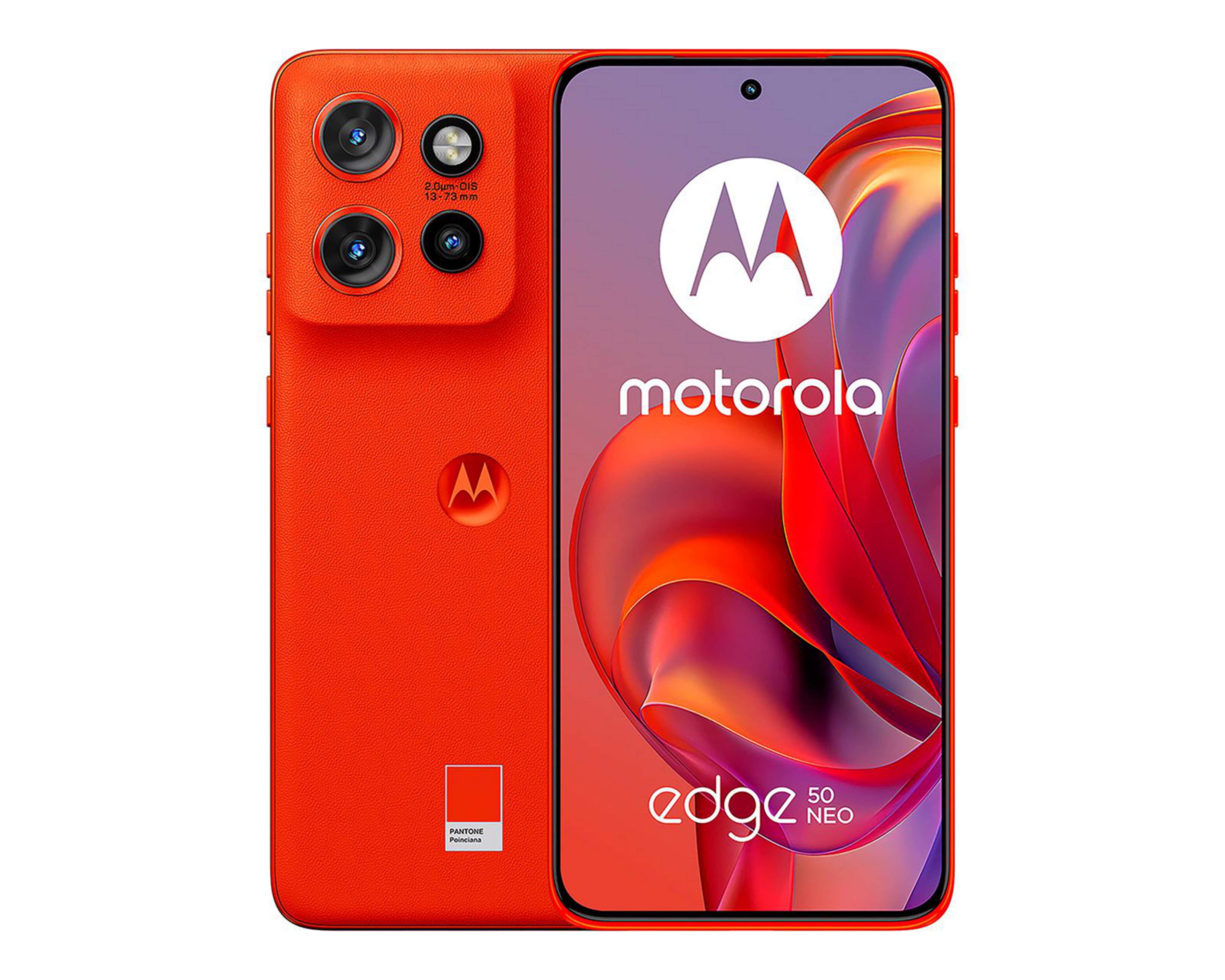 Celular Motorola Desbloqueado Moto Edge 50 Neo 256 GB Anaranjado