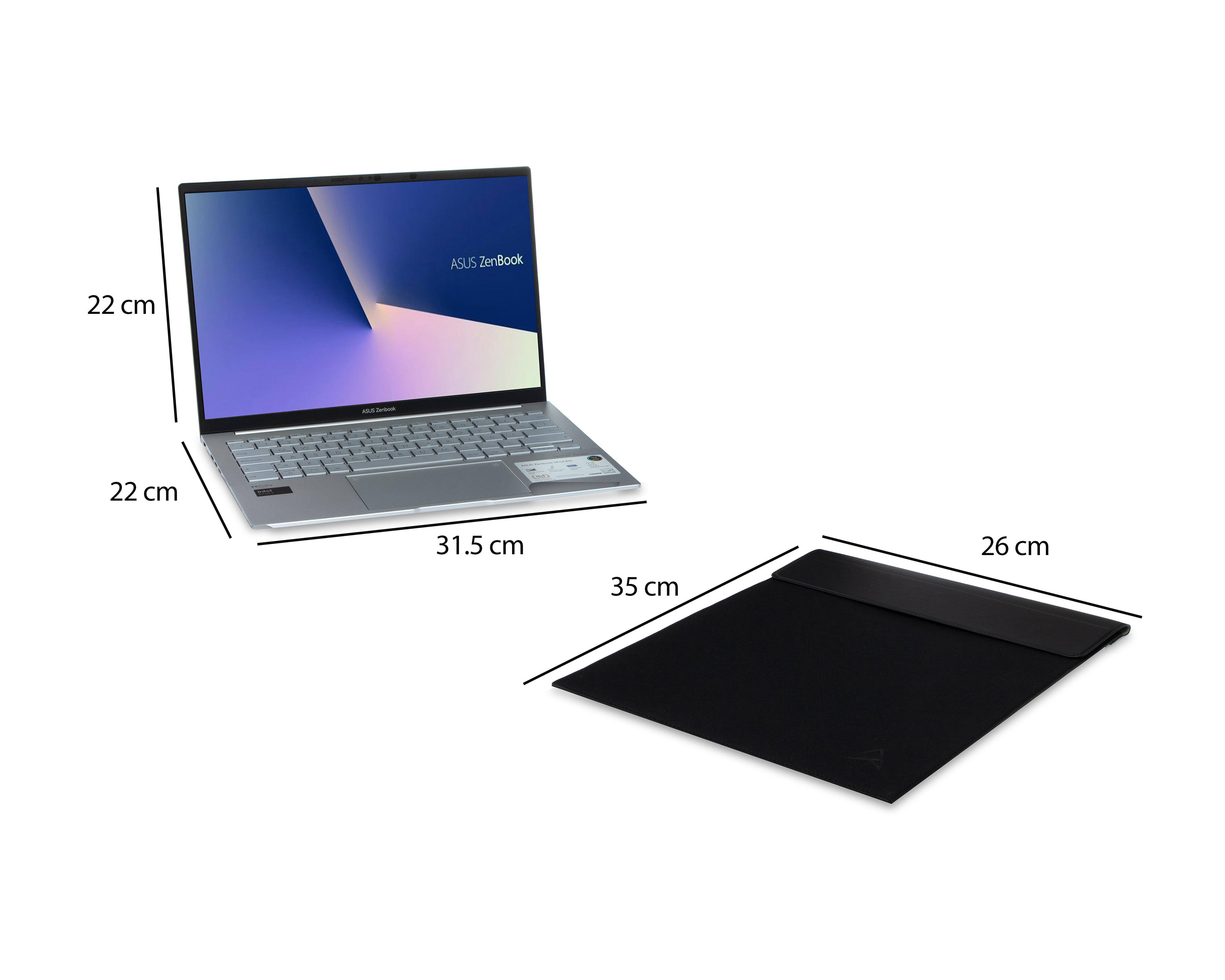 Foto 8 pulgar | Laptop Asus Zenbook 14 Pulgadas Windows 11 Intel Core Ultra 7 16 GB RAM 1 TB SSD Plateada con Funda