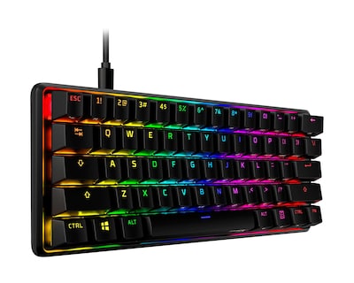 Foto 3 | Teclado Gamer Alámbrico HyperX Alloy Core 60