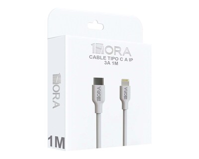 Foto 2 | Cable 1 Hora Tipo C A Lightning 1 Metro