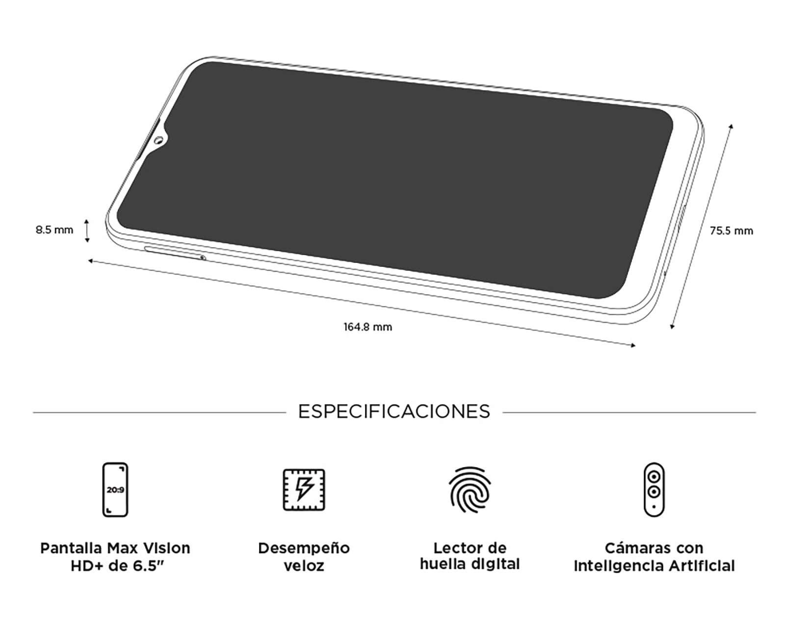 Foto 9 | Telcel Motorola Moto E20 32 GB Azul