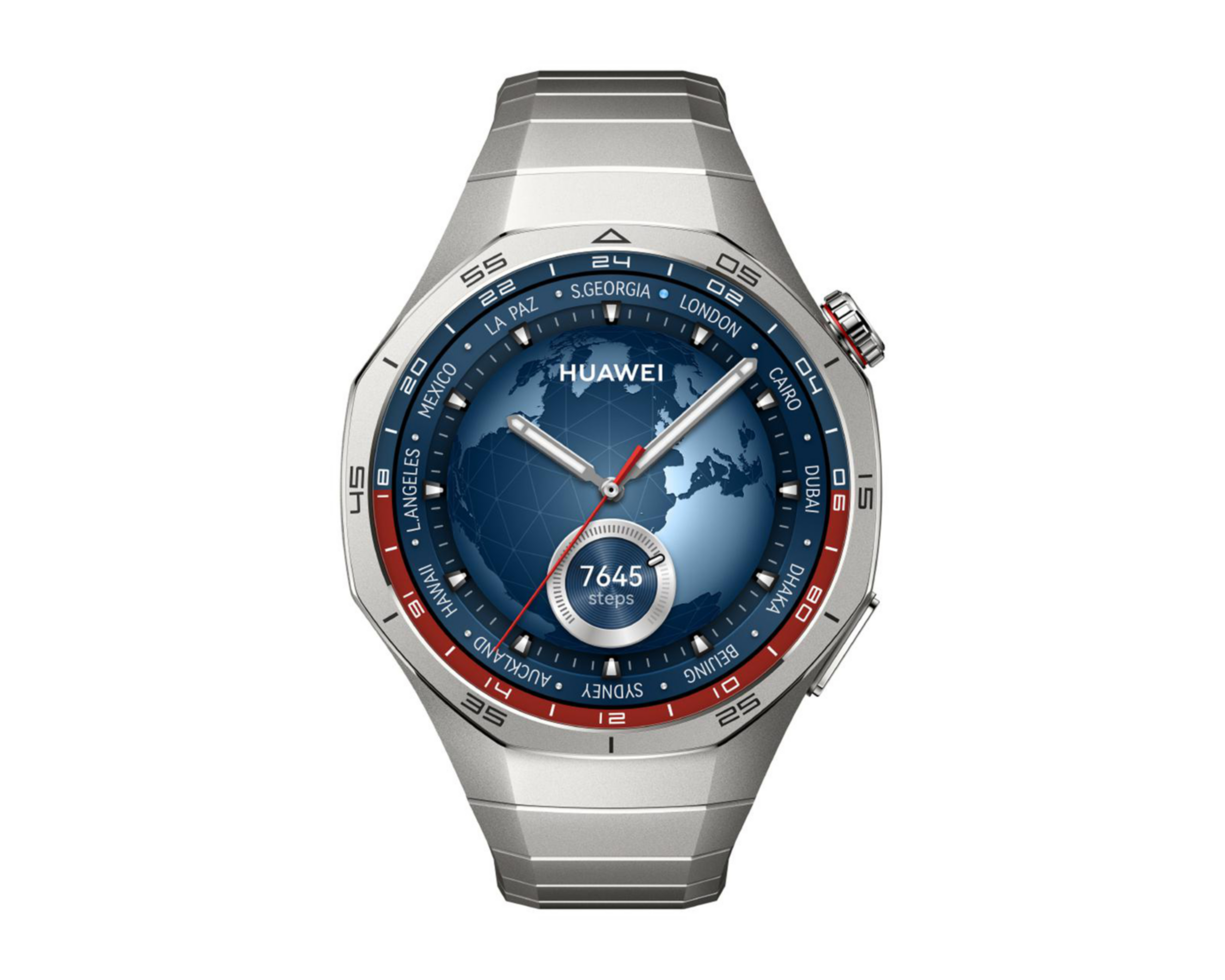 Smartwatch Huawei Watch GT 5 Pro 46 mm con GPS Titanio $7,999